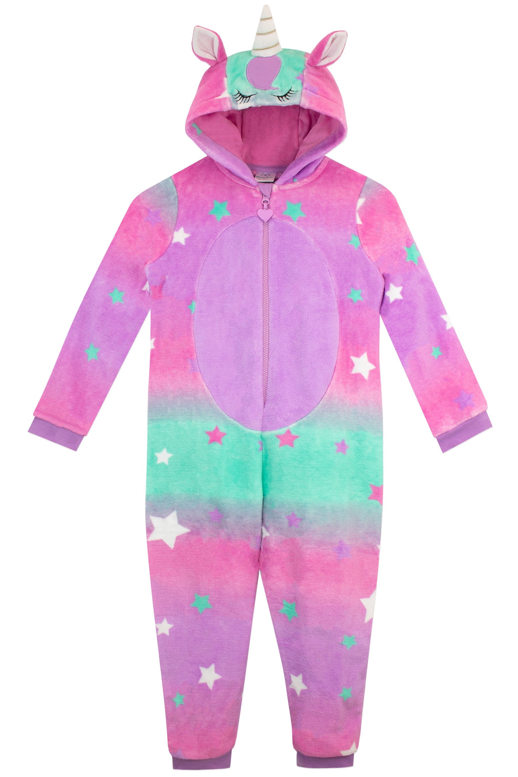 Harry Bear Purple Unicorn All In One