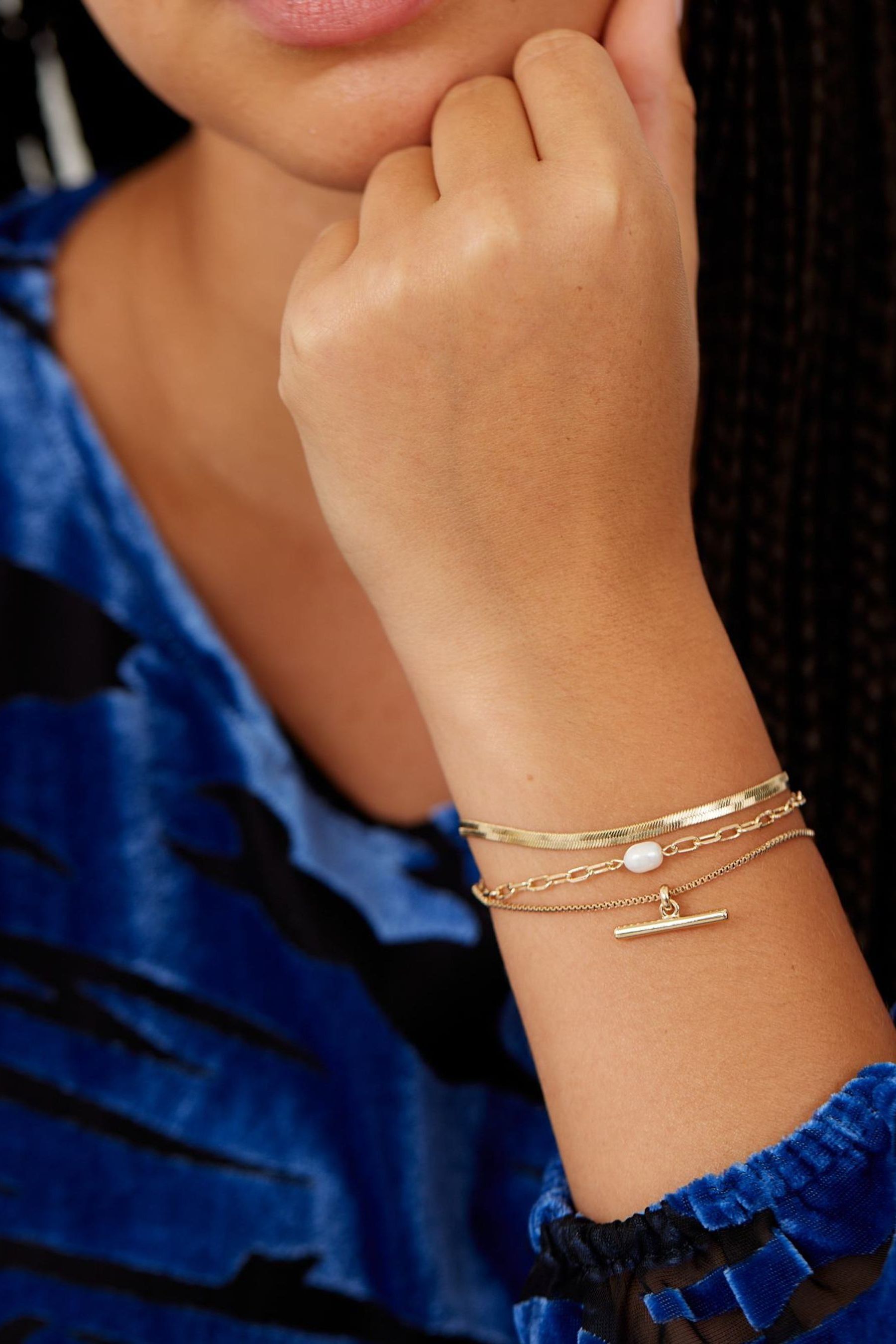 Oliver bonas gold bracelet cheap
