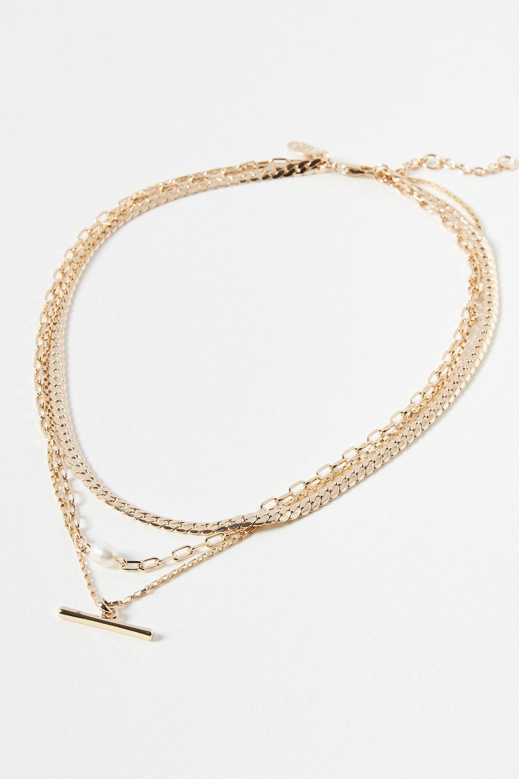 Oliver bonas gold necklace new arrivals