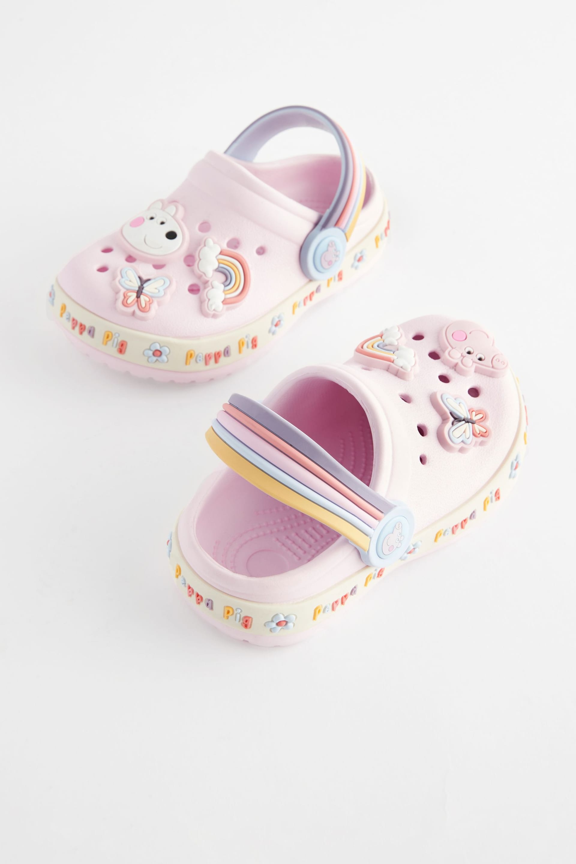 Pink Peppa Pig Clogs - Image 4 of 9