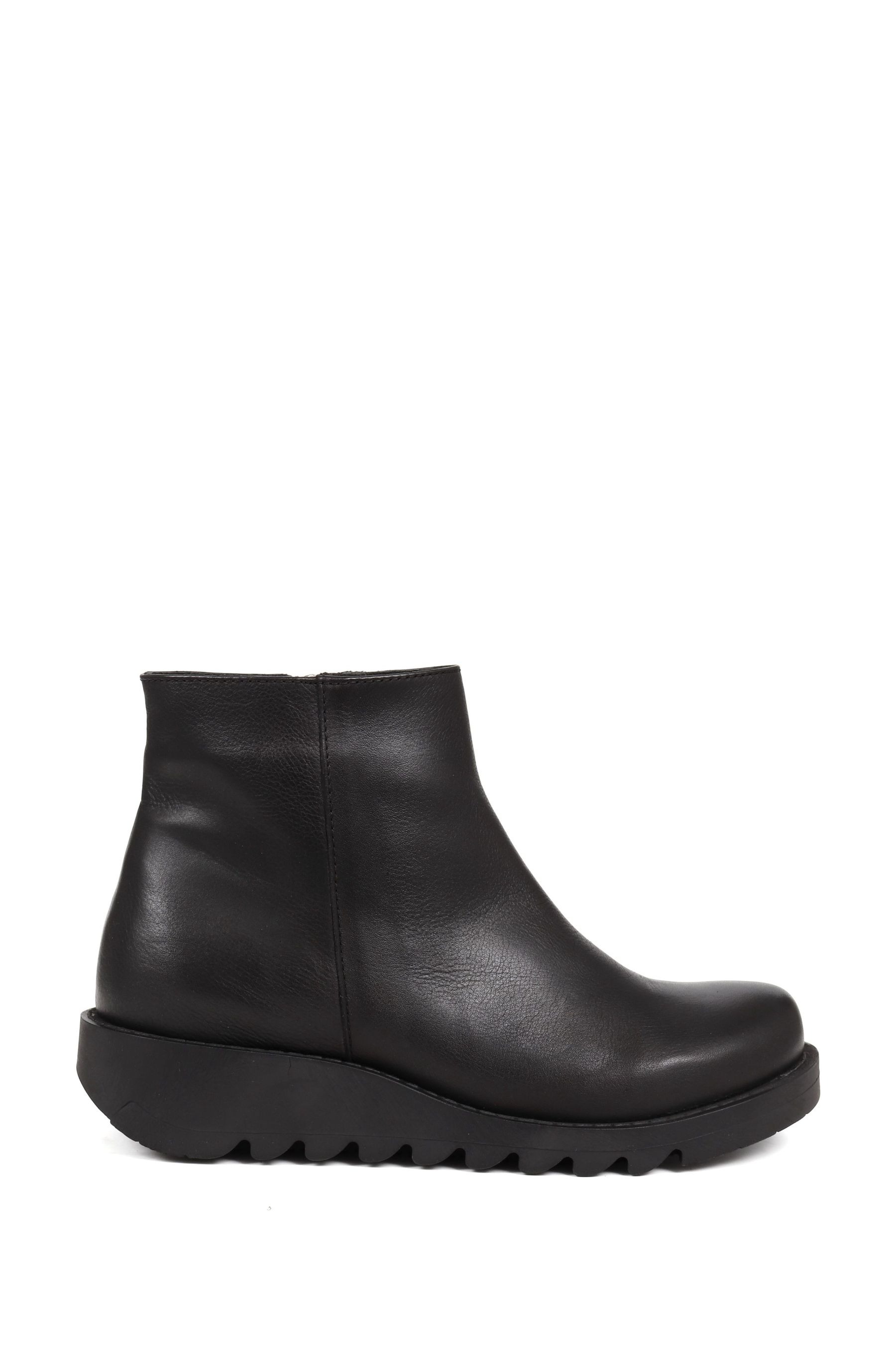 Wedges black boots cheap