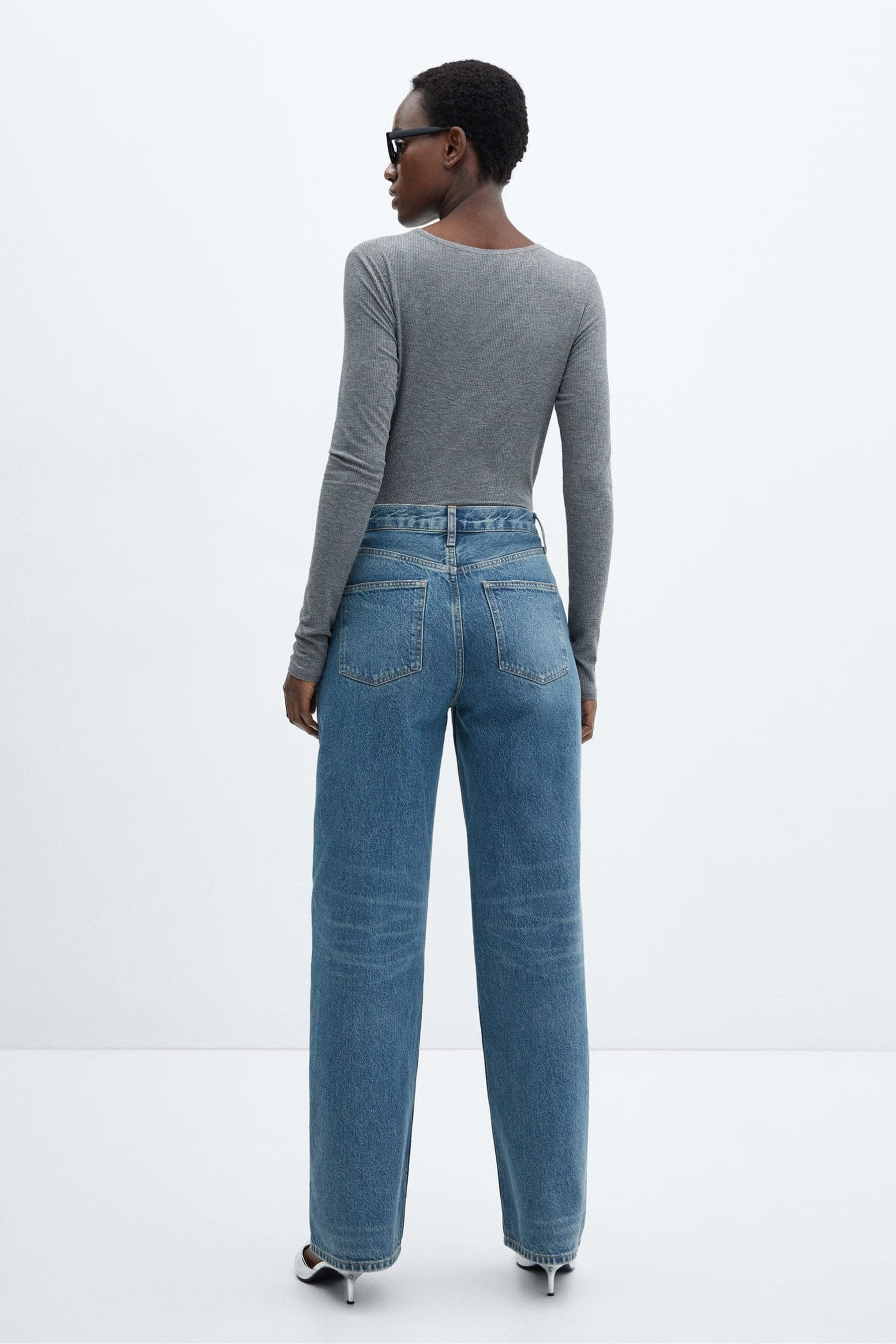 Mango jeans online sales