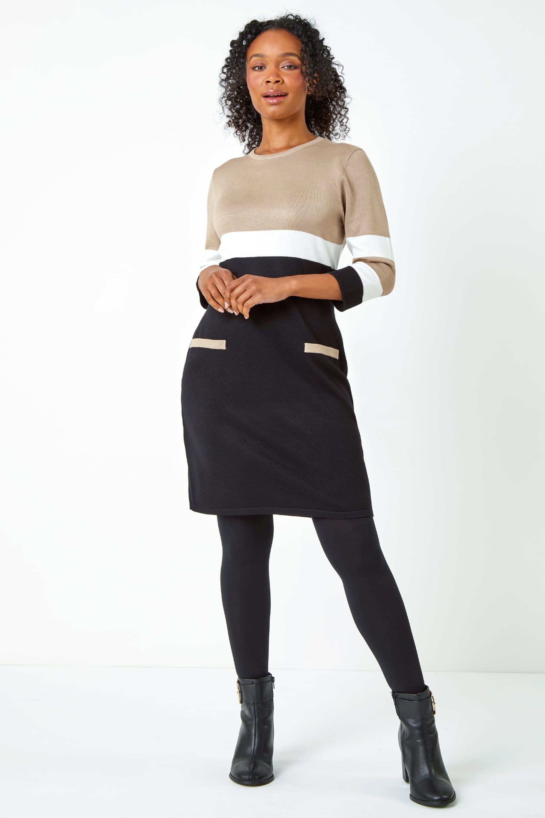 Pocket jumper dress clearance