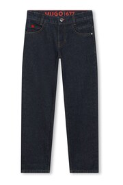 HUGO Blue Denim Jeans - Image 1 of 3