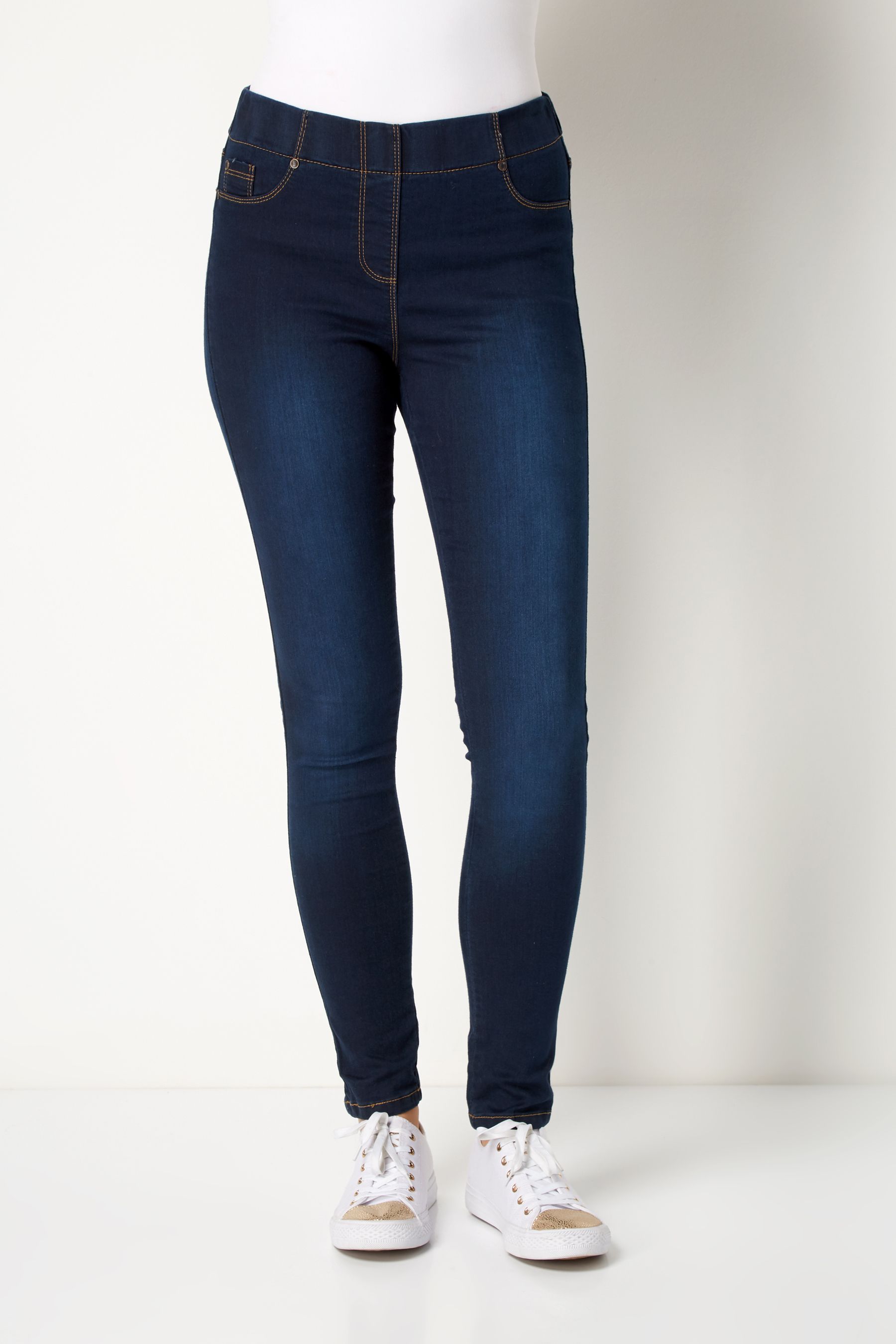 Buy Roman Dark Blue Originals Full Length Denim Jeggings from the Next UK online shop