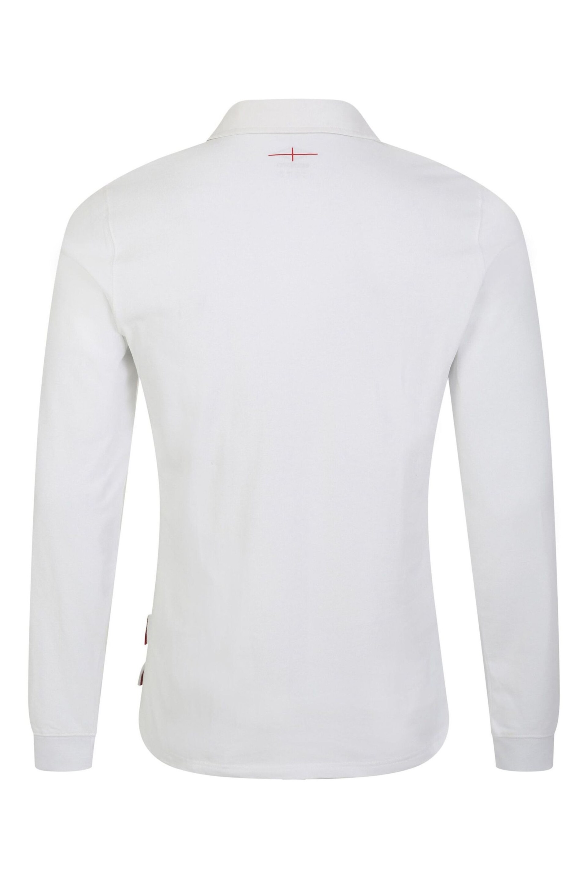 Umbro White Blue England Home Classic Rugby Jersey - Image 2 of 2