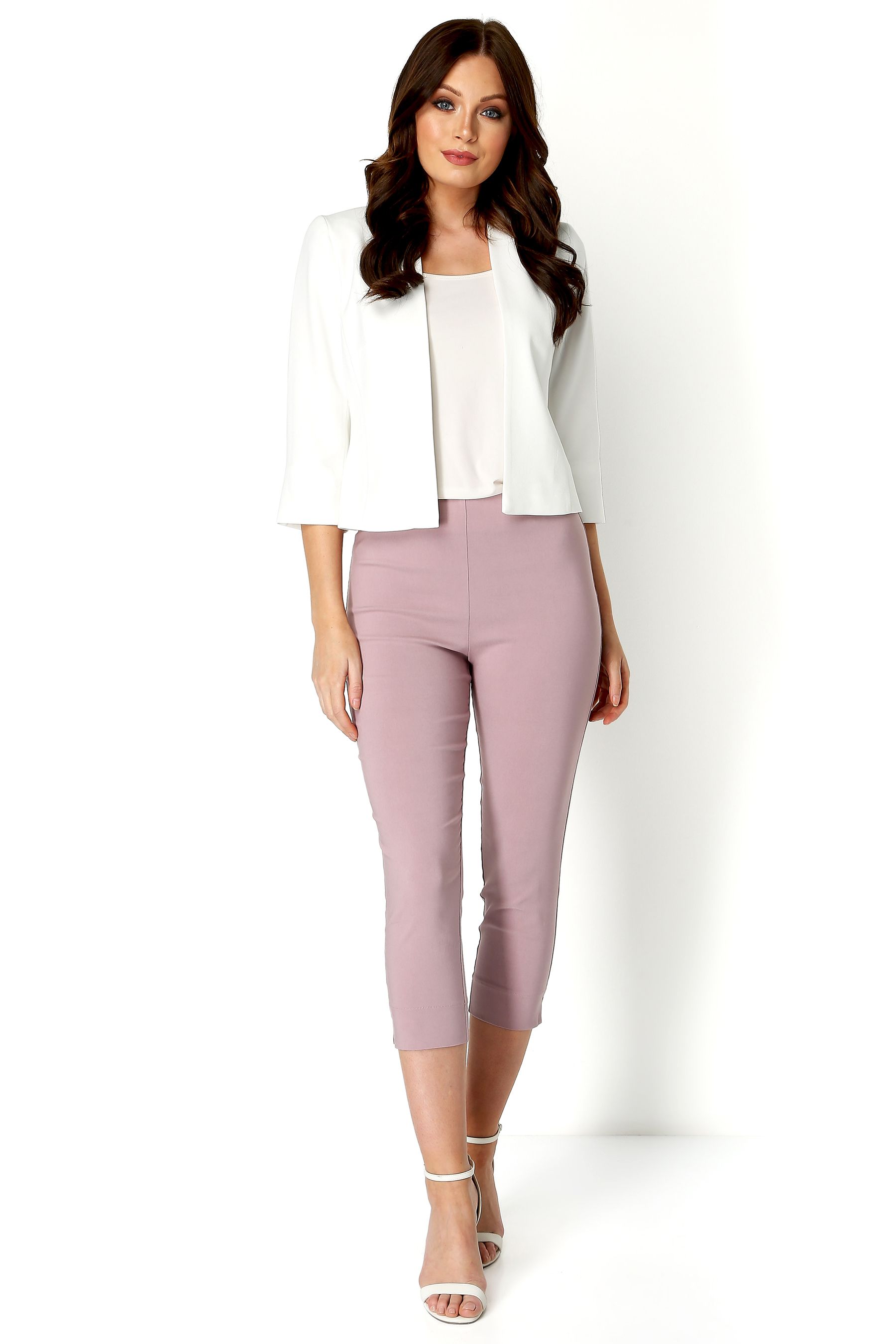 Buy Roman Cream 3 4 Sleeve Rochette Jacket from the Next UK online shop