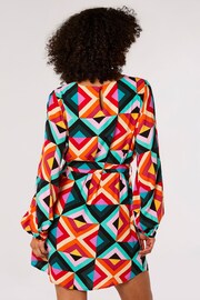 Apricot Multi Geo Square Shift Dress - Image 2 of 4