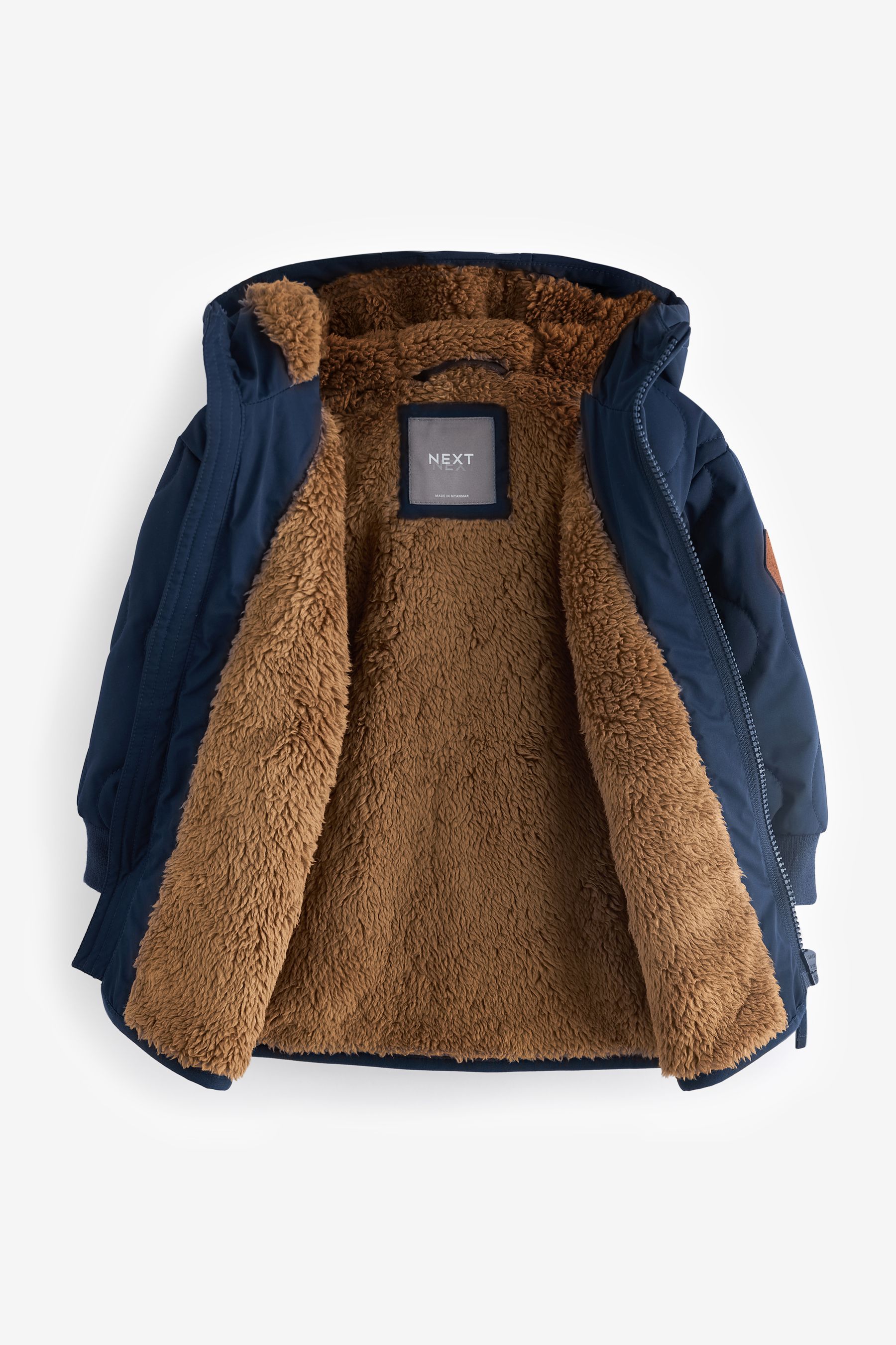 Next blue coat top