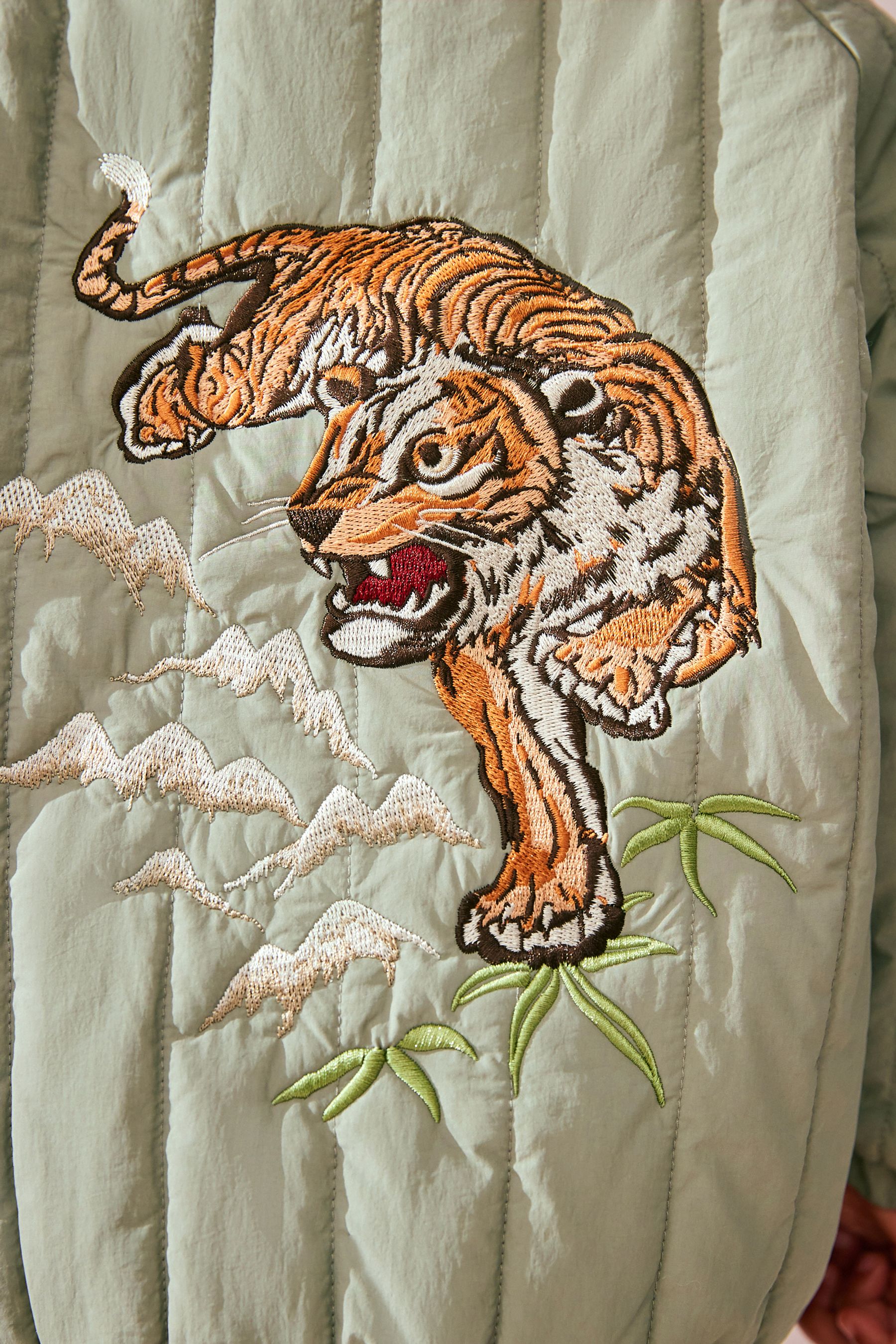 Tiger souvenir flight jacket on sale
