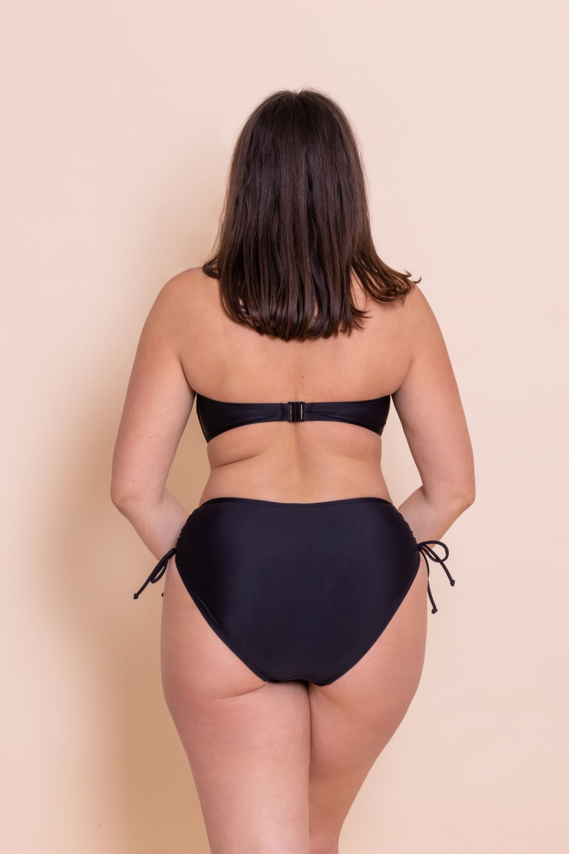 Linzi Black Sienna Bandeau Bikini With Detachable Straps - Image 3 of 5