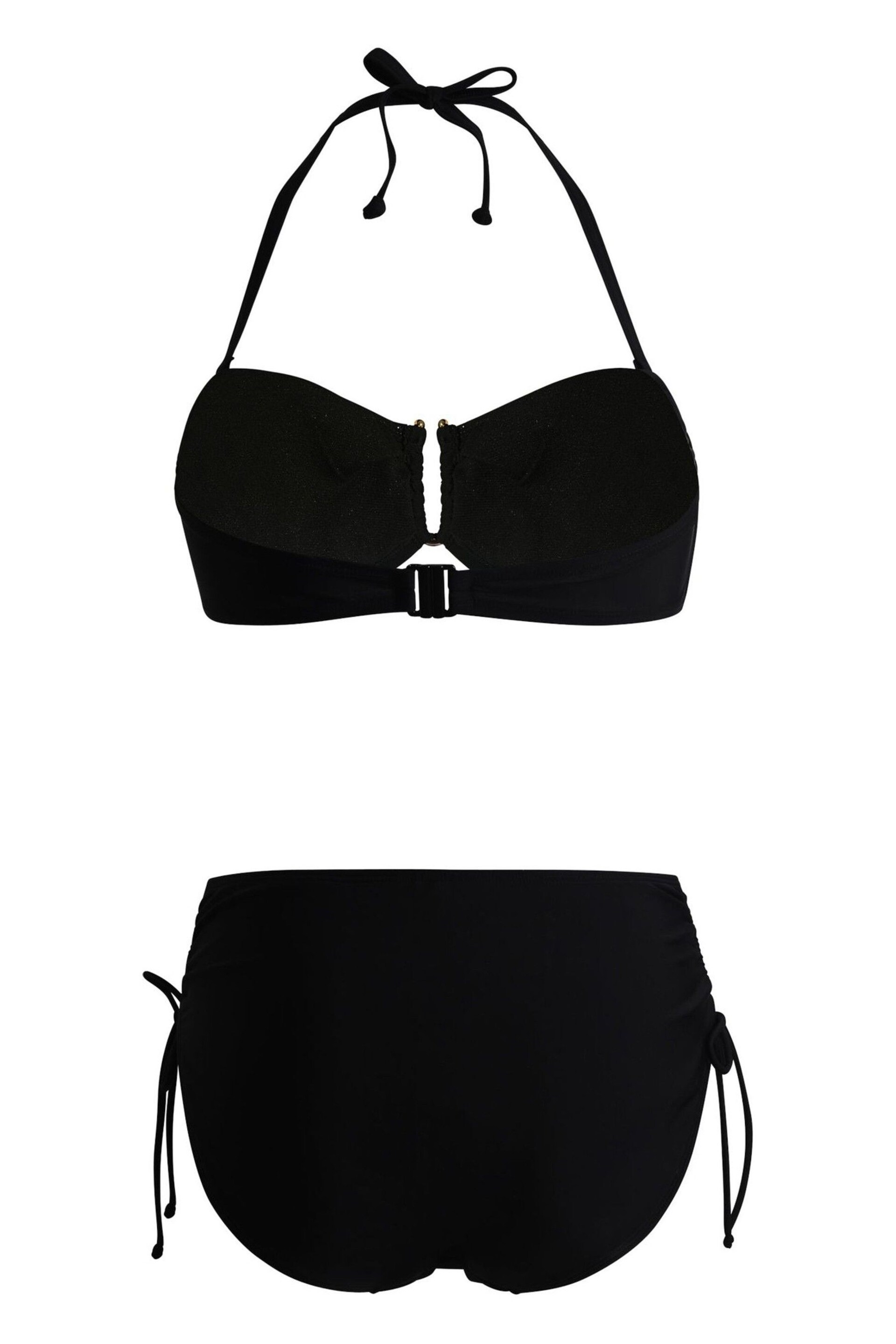 Linzi Black Sienna Bandeau Bikini With Detachable Straps - Image 5 of 5