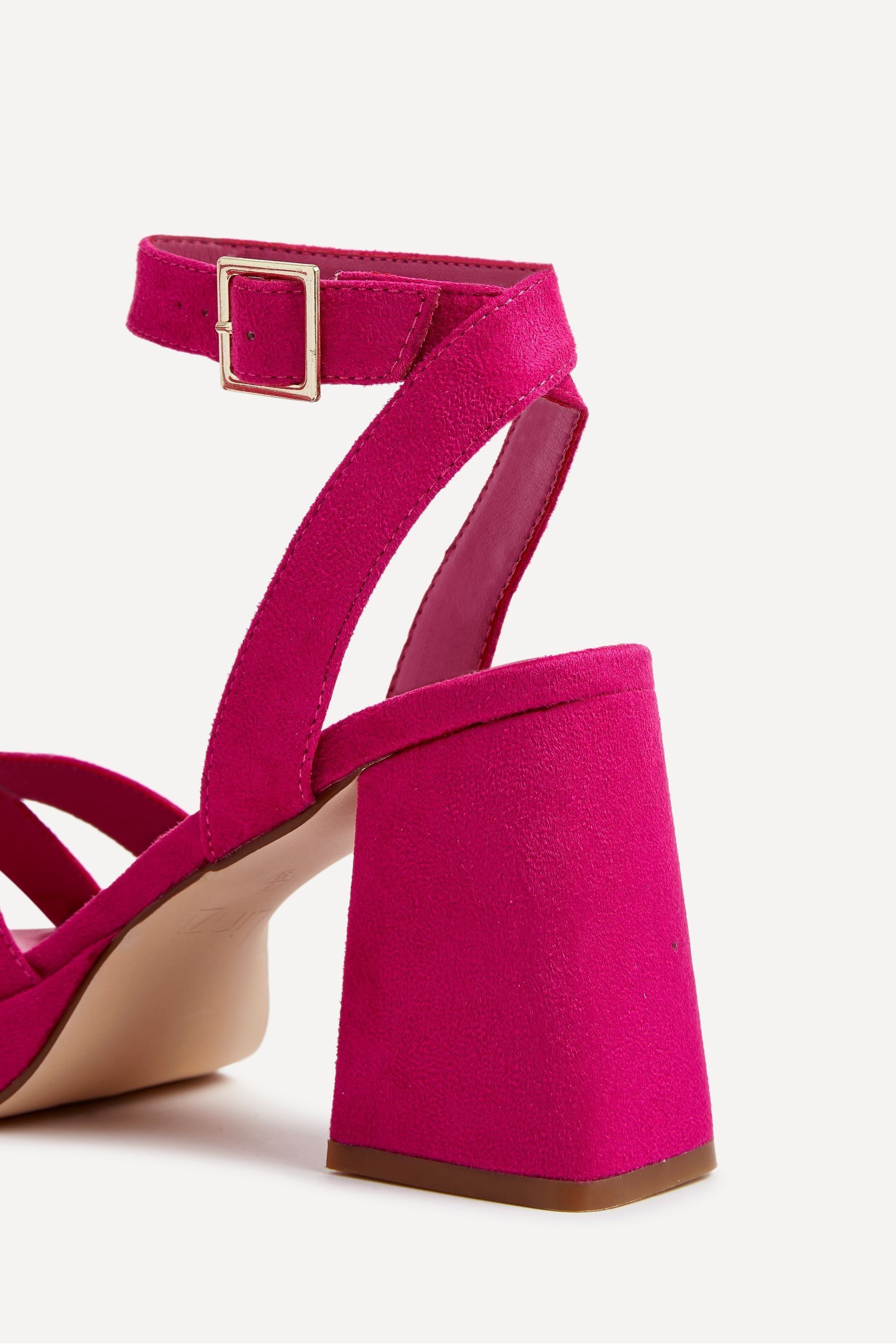 Pink high heel sandal top