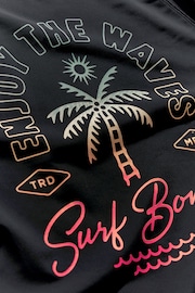 Black Printed Rash Vest - Image 8 of 8