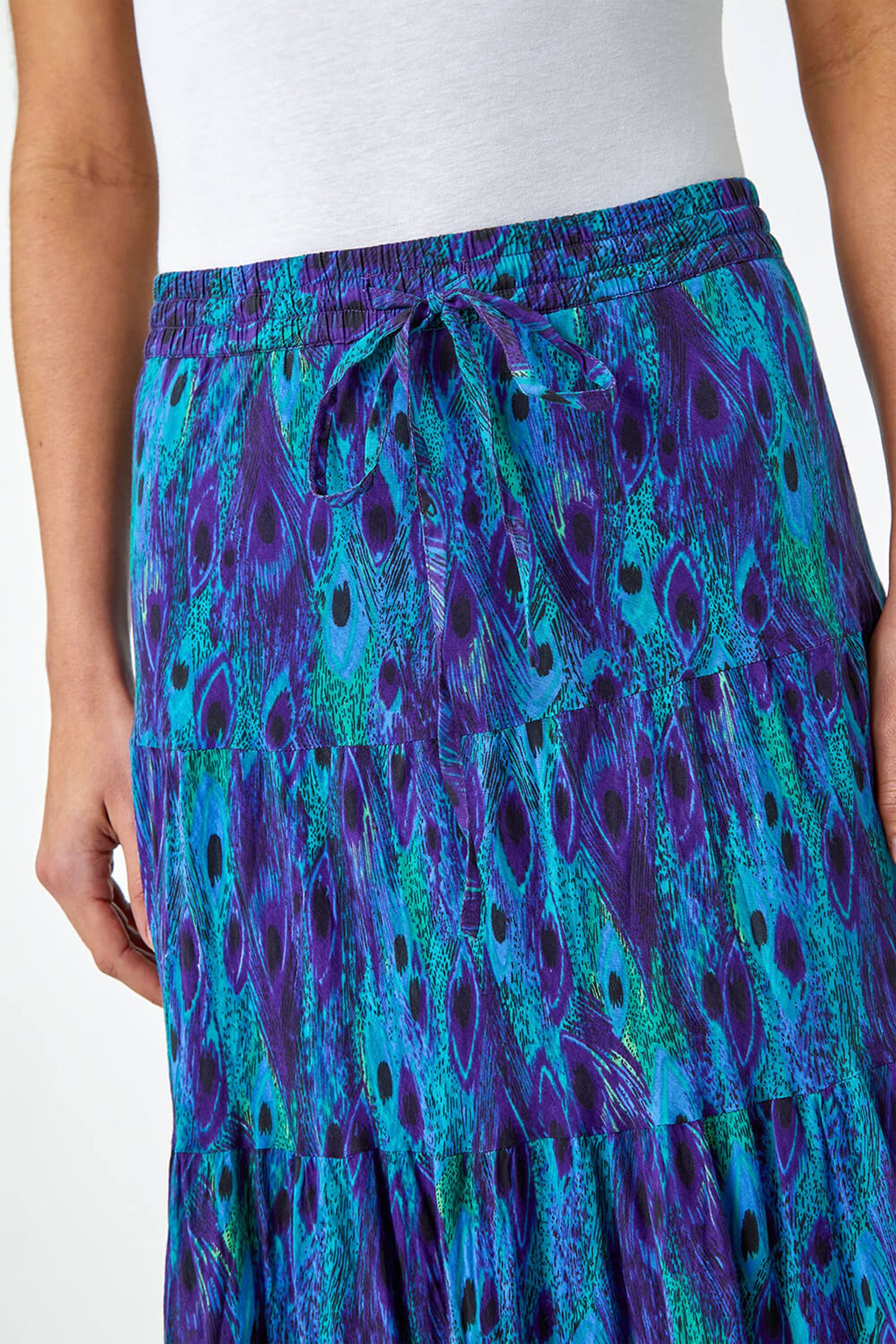 Feather print skirt uk outlet