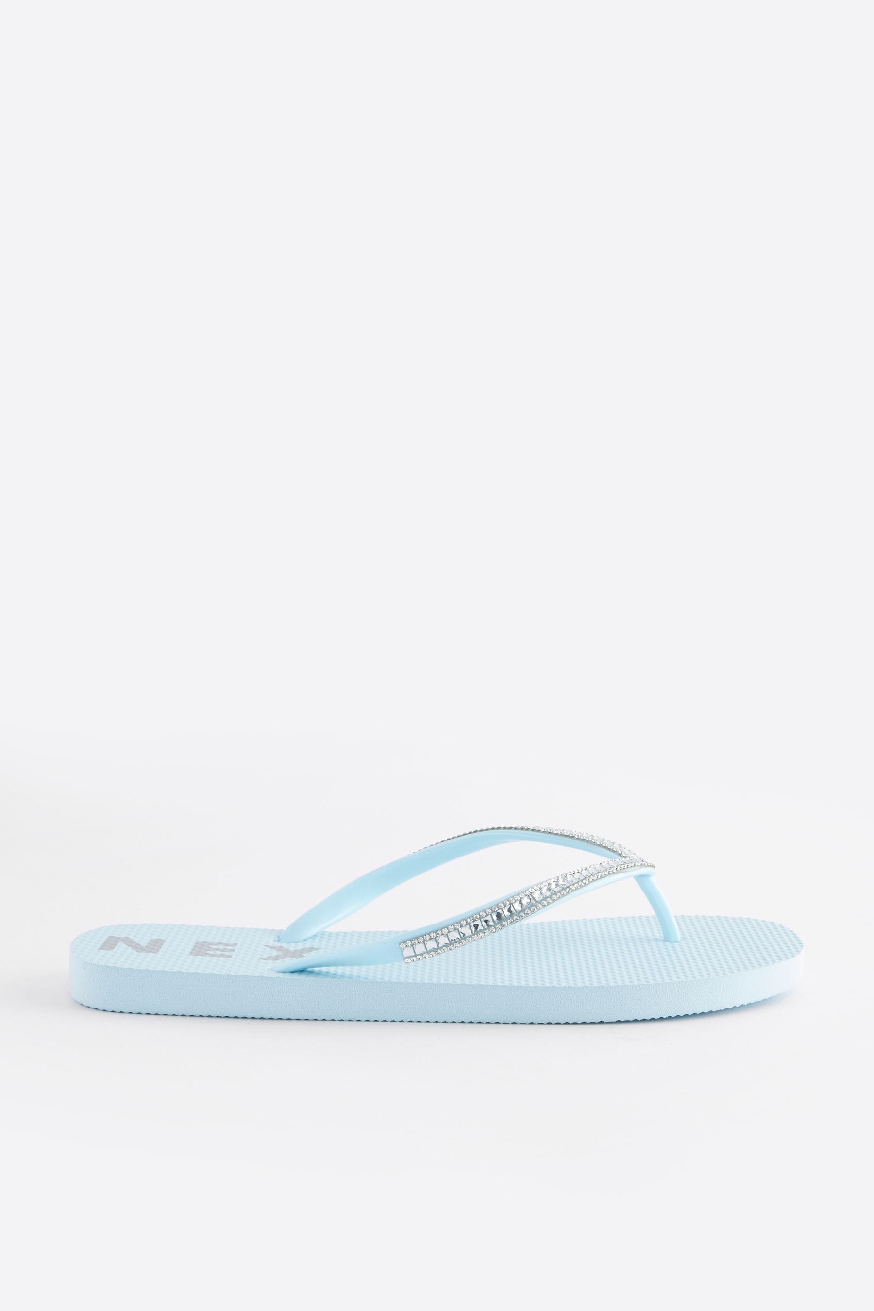 Jewelled flip flops uk clearance