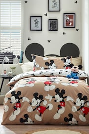 Mickey Mouse 100% Cotton Duvet Cover and Pillowcase Set - Image 1 of 7