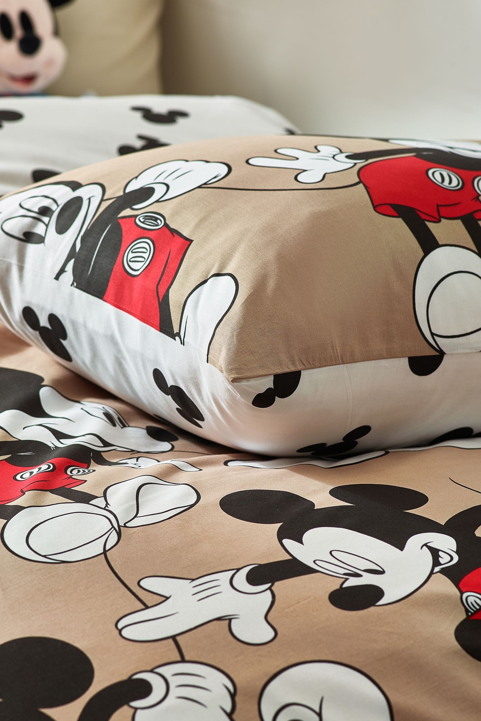 Mickey Mouse 100% Cotton Duvet Cover and Pillowcase Set - Image 5 of 7