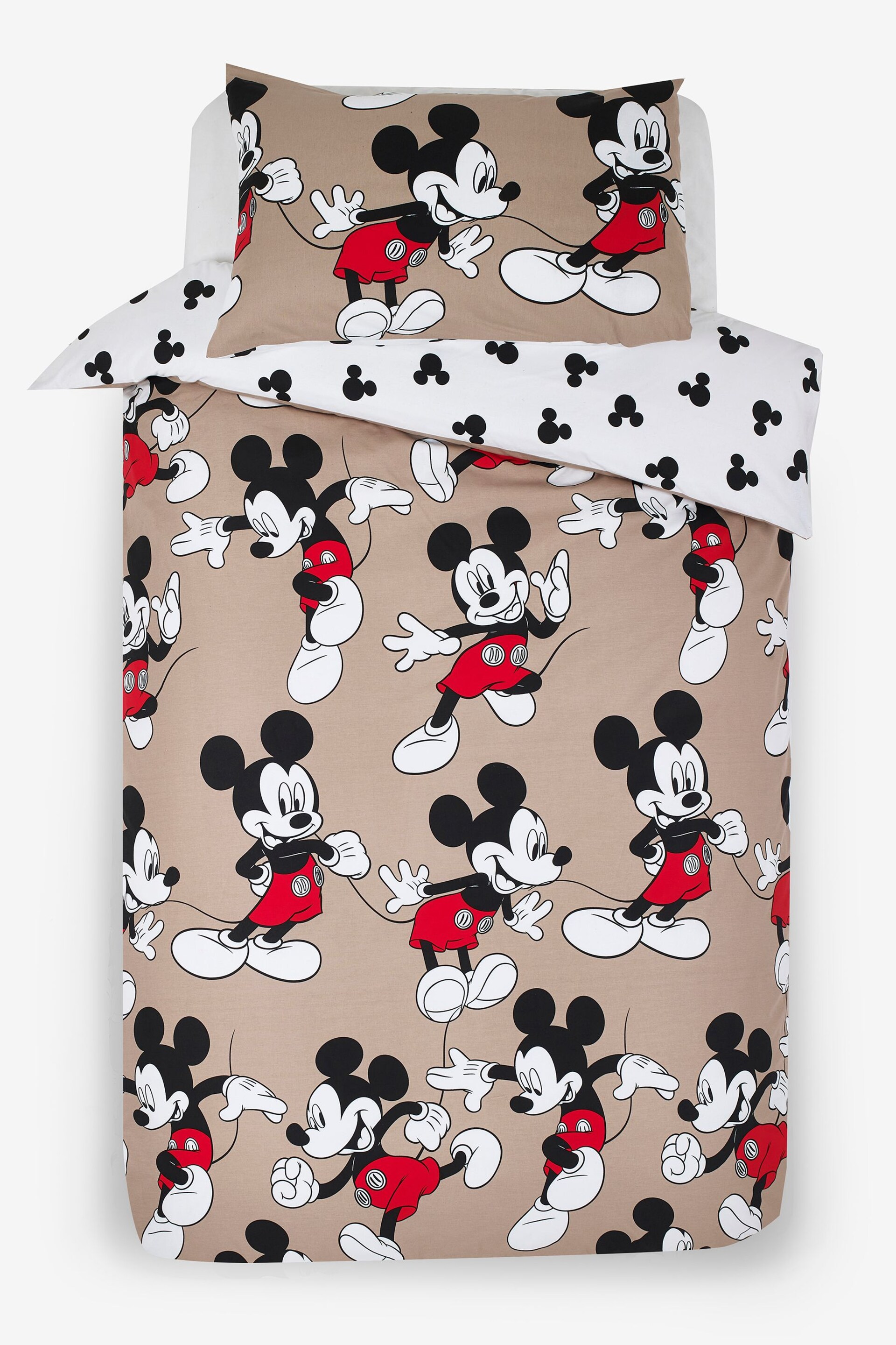 Mickey Mouse 100% Cotton Duvet Cover and Pillowcase Set - Image 6 of 7