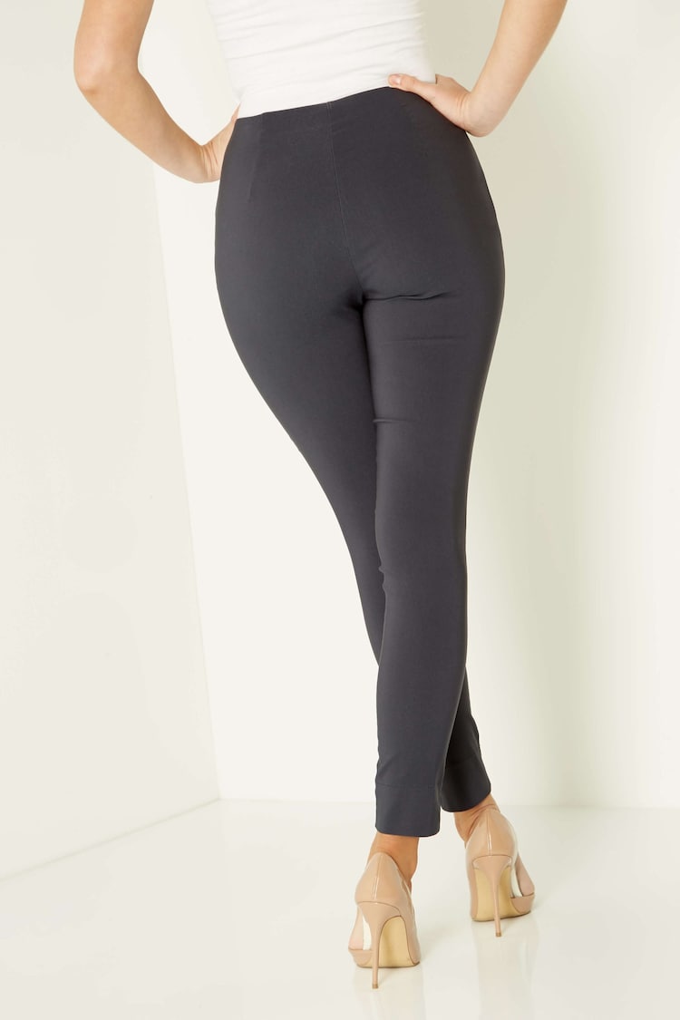 Roman Grey Originals Full Length Stretch Trousers - Image 2 of 4