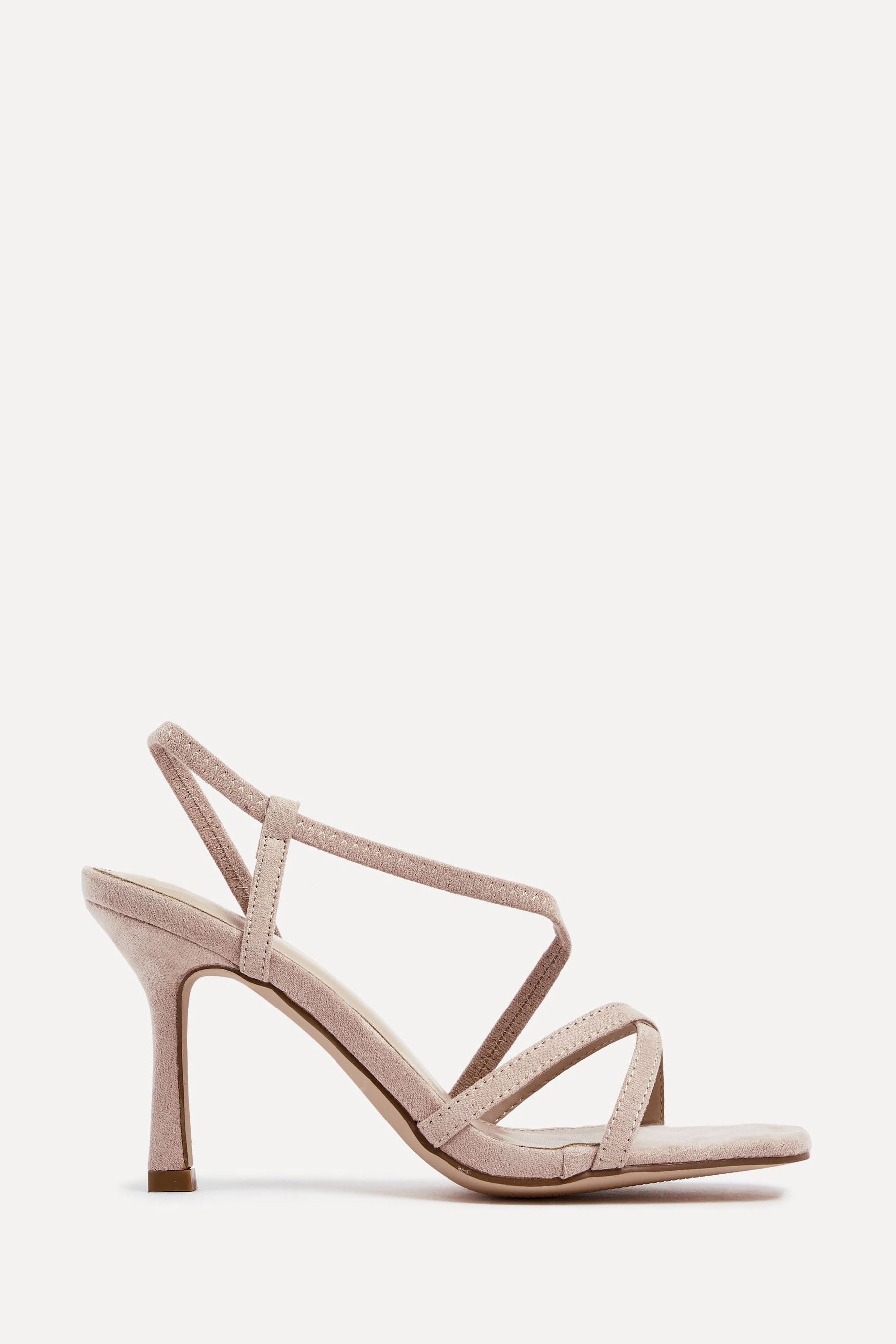 Faux suede strappy sandals shop