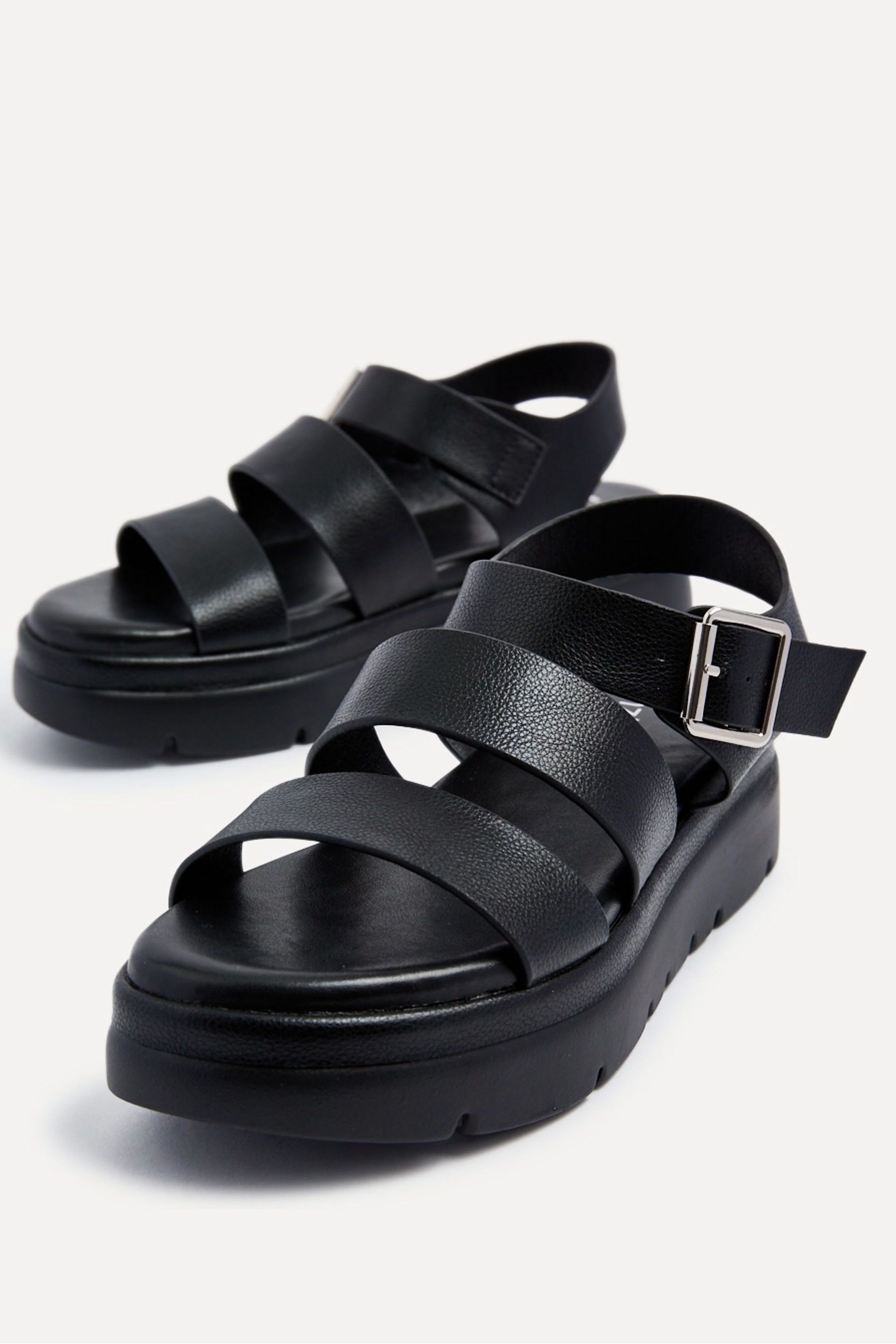 Double strap flatform sandals store