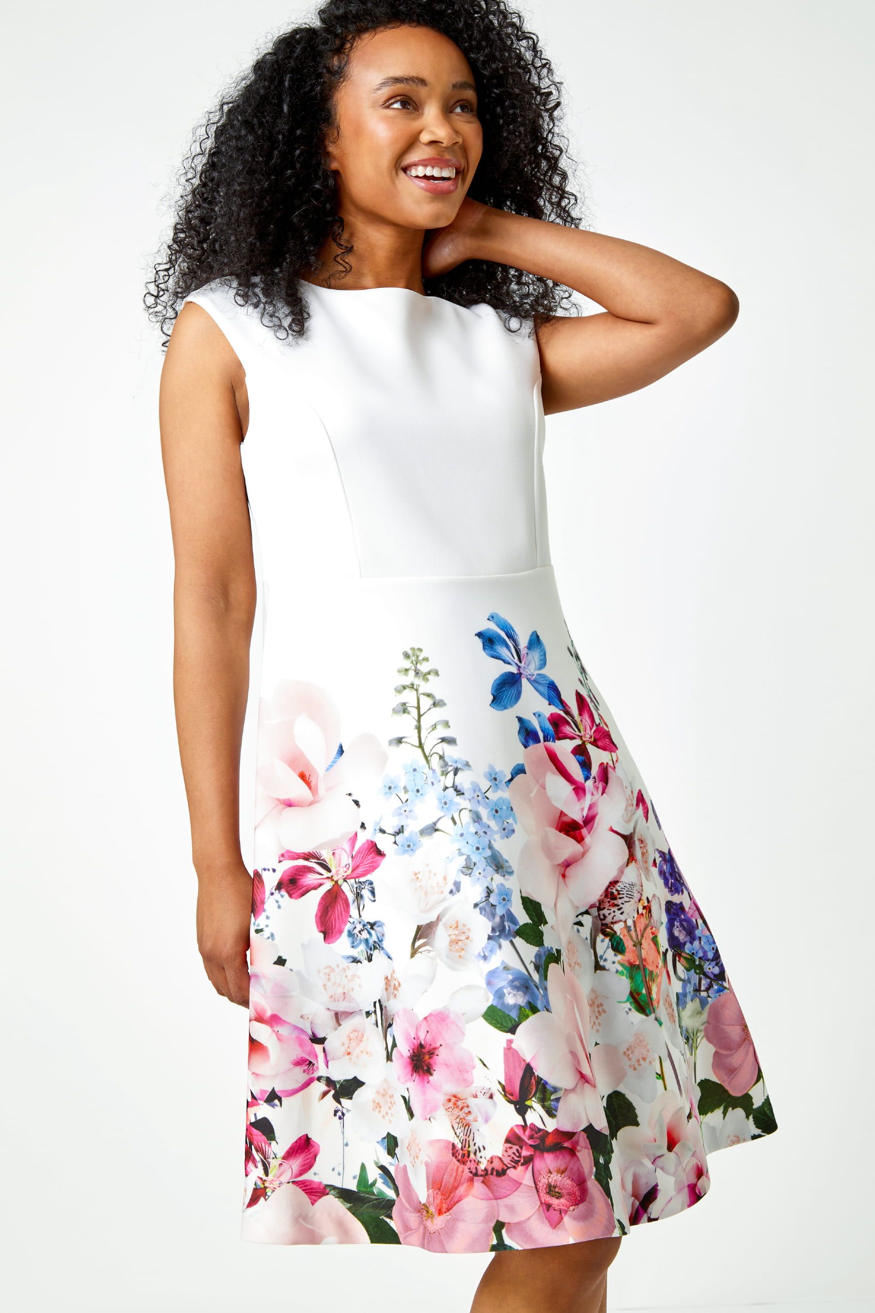Roman floral dress online