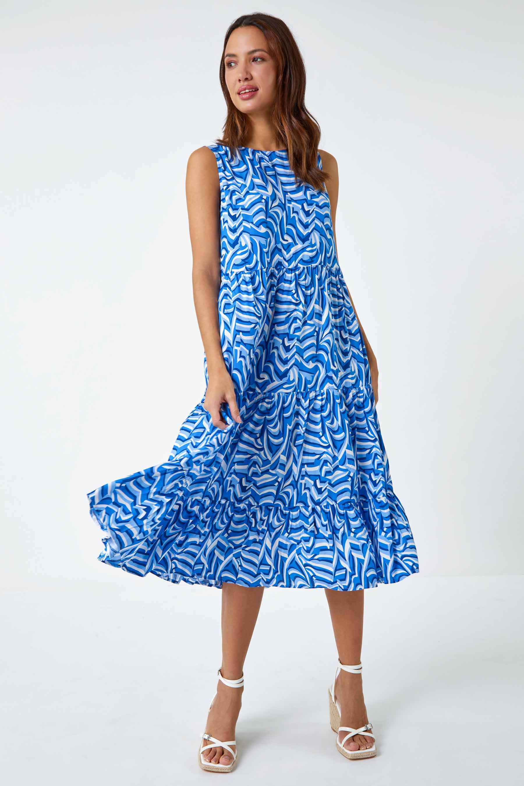 Sleeveless smock dress 2025