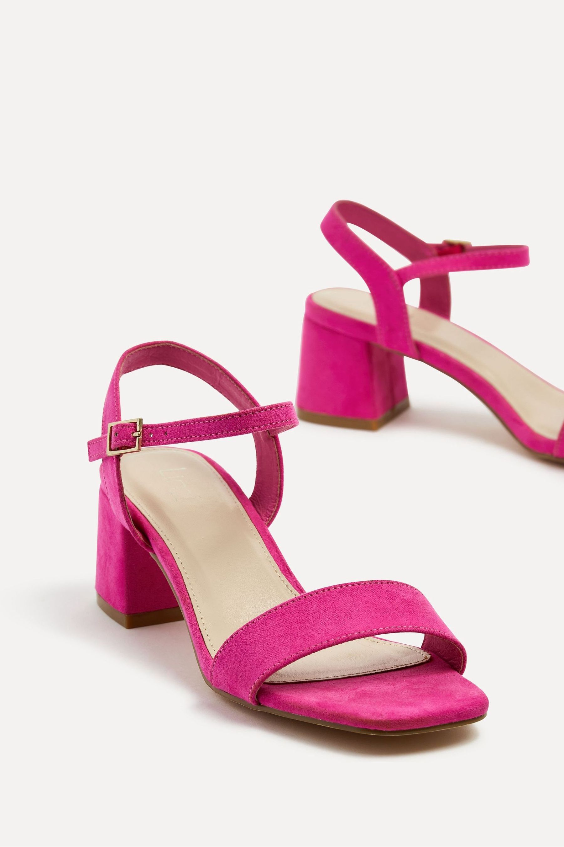 Barely there pink sandals on sale