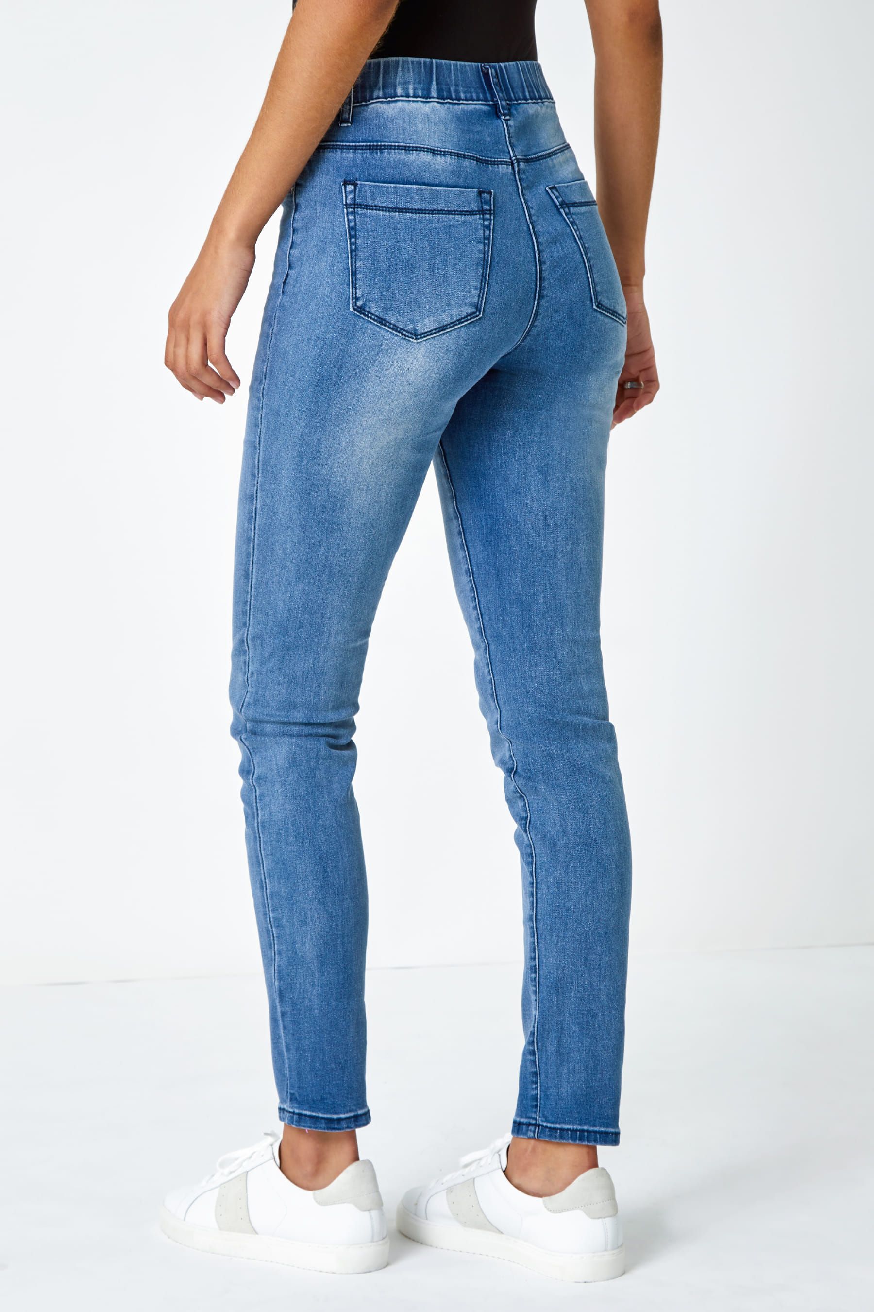Buy Roman Blue Originals Full Length Denim Jeggings from the Next UK online shop