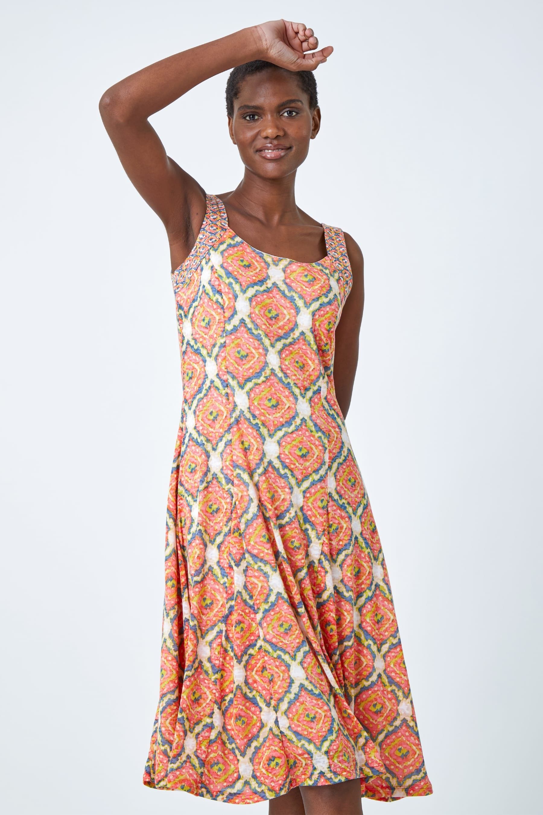 Roman swing dress hotsell