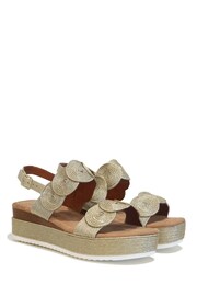 Linzi Athena Rope Detail Wedge Sandals - 圖片 3，共 4