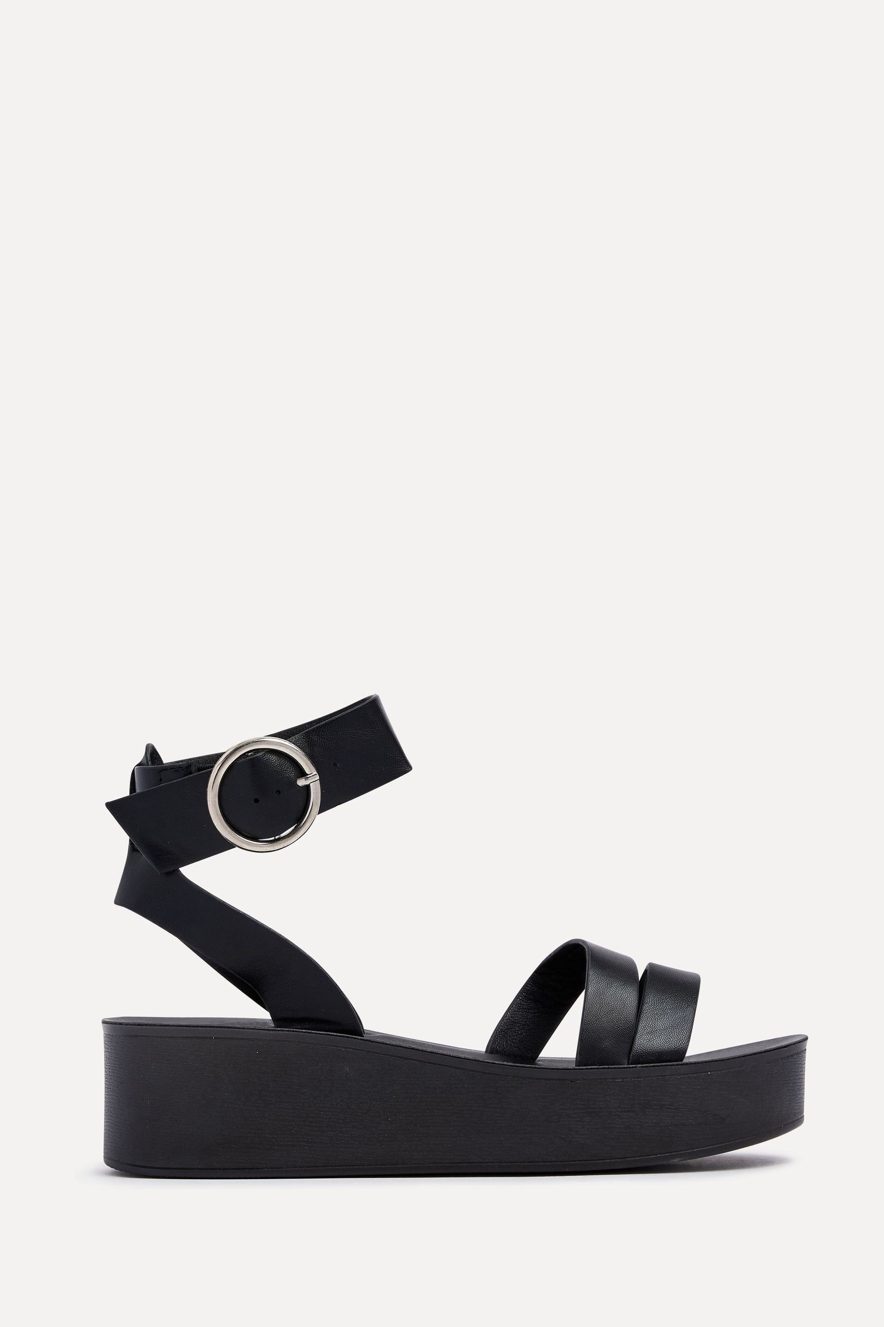 Platform two strap sandals shop