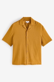 Yellow Broderie Short Sleeve Shirt - Image 6 of 8