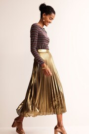 Boden Silver Metallic Mia Top - Image 3 of 6