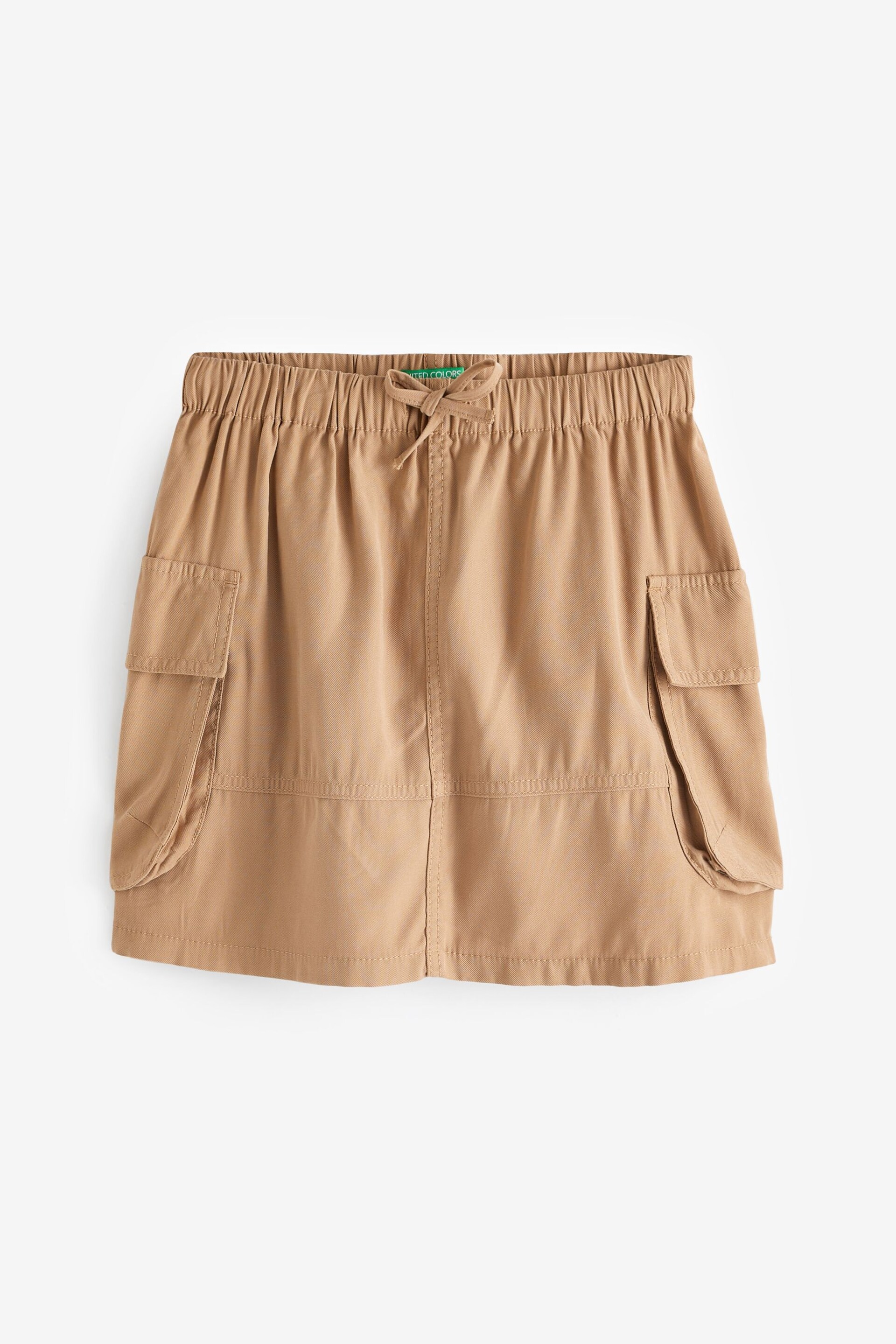 Benetton Girls Natural Shorts - Image 1 of 4