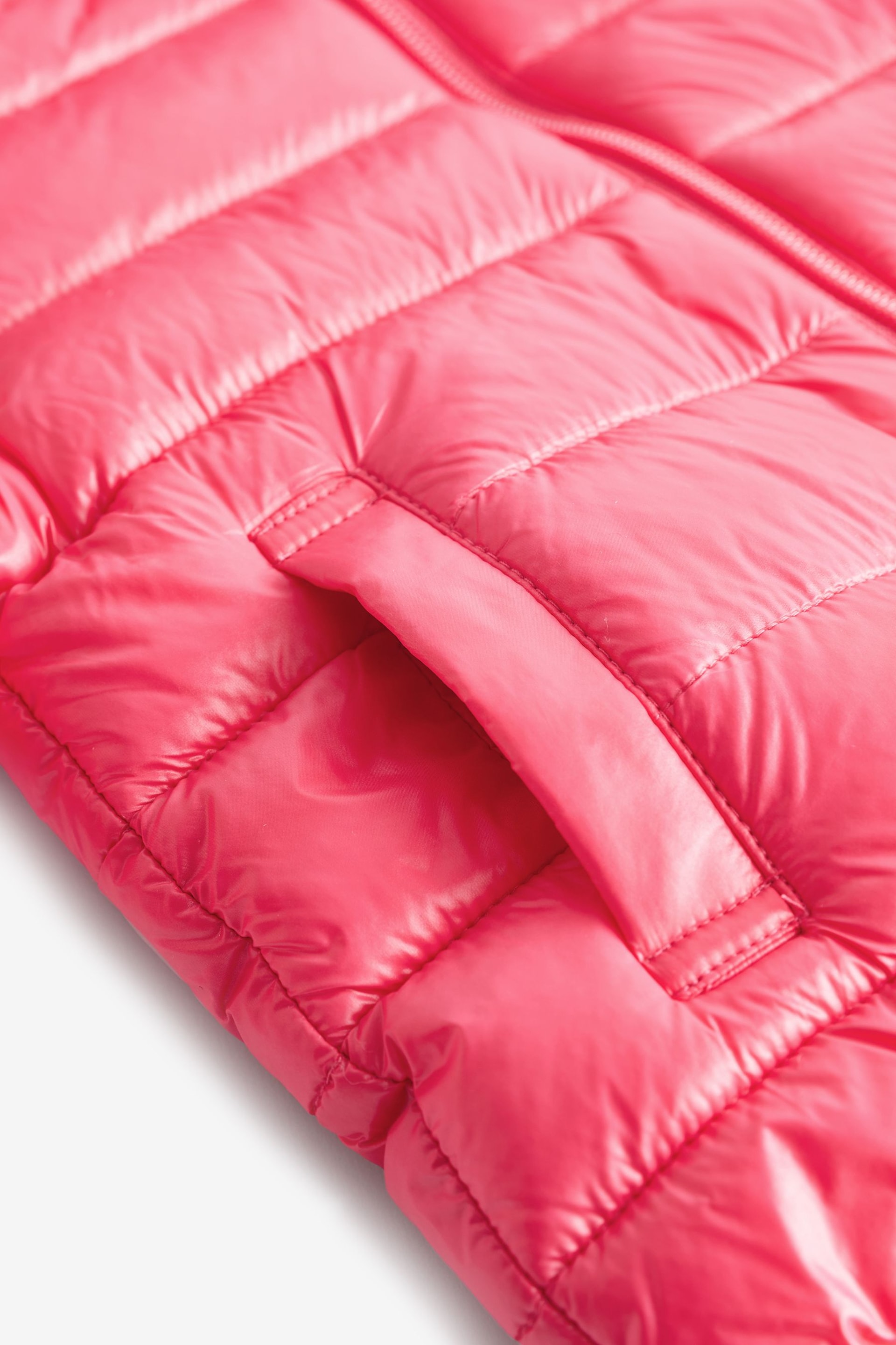 Benetton Girls Pink Jacket - Image 3 of 4