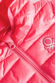 Benetton Girls Pink Jacket - Image 4 of 4