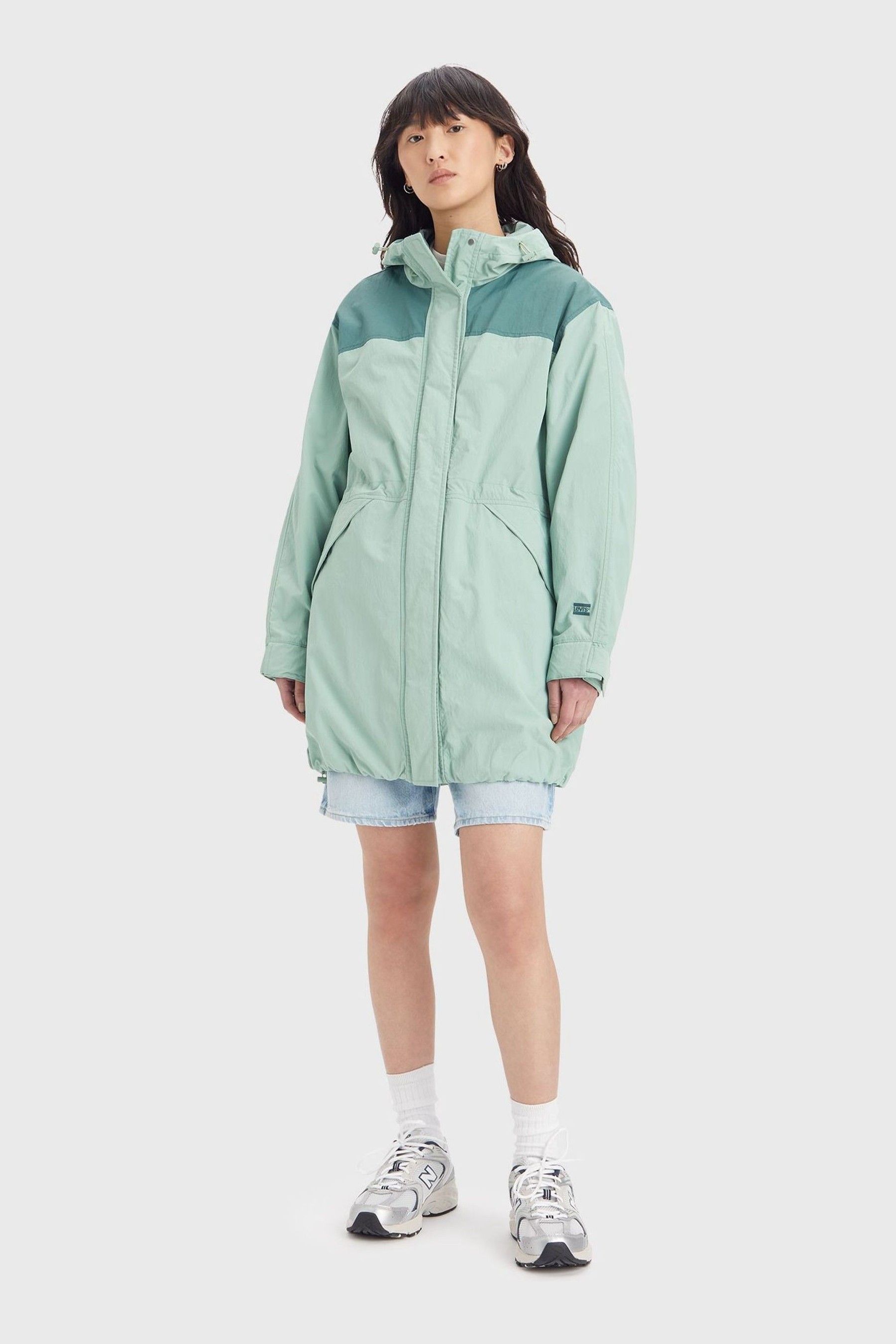 Buy Levi s Green Misty Rain Jacket from Next Luxembourg