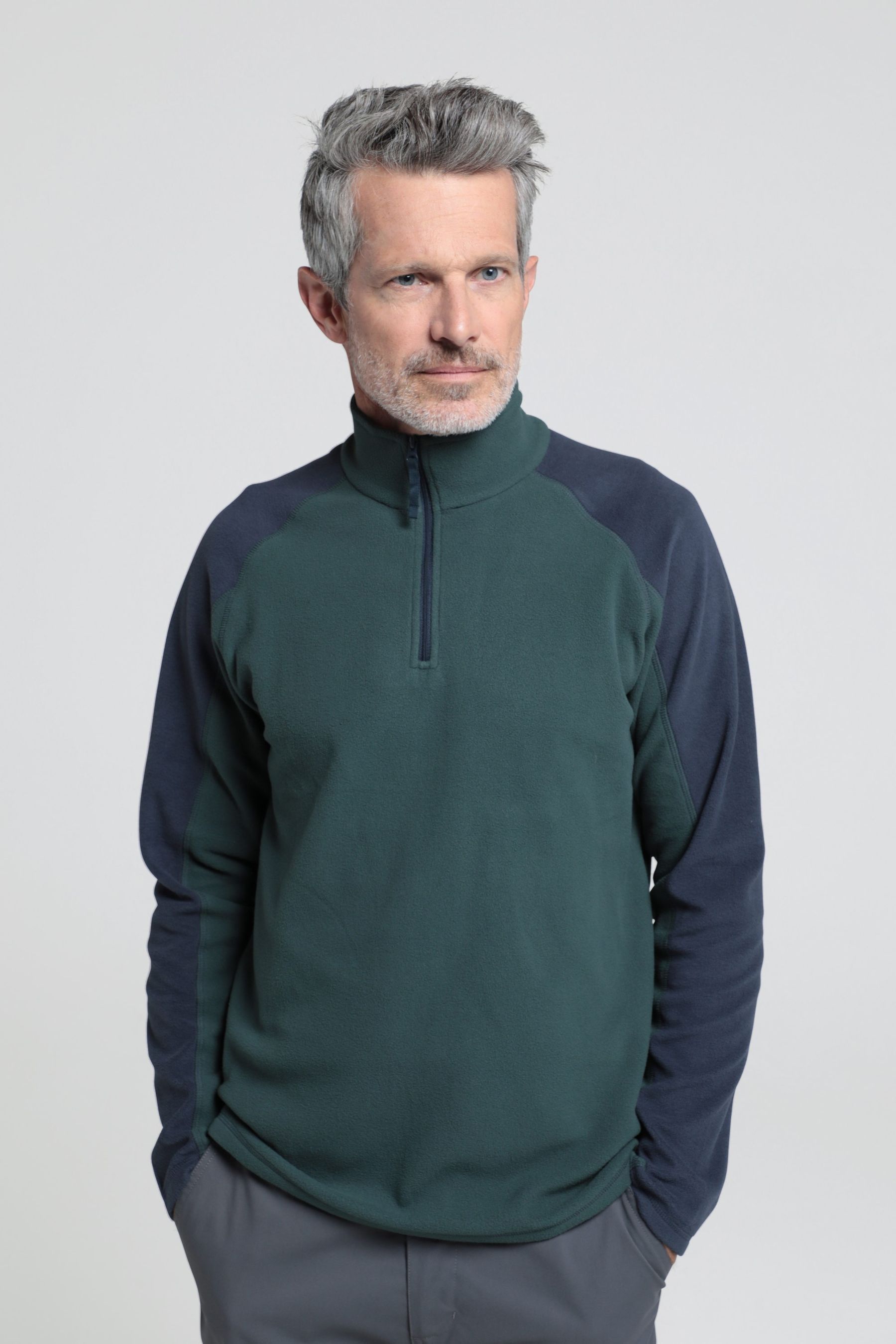 Mountain warehouse half zip fleece deals