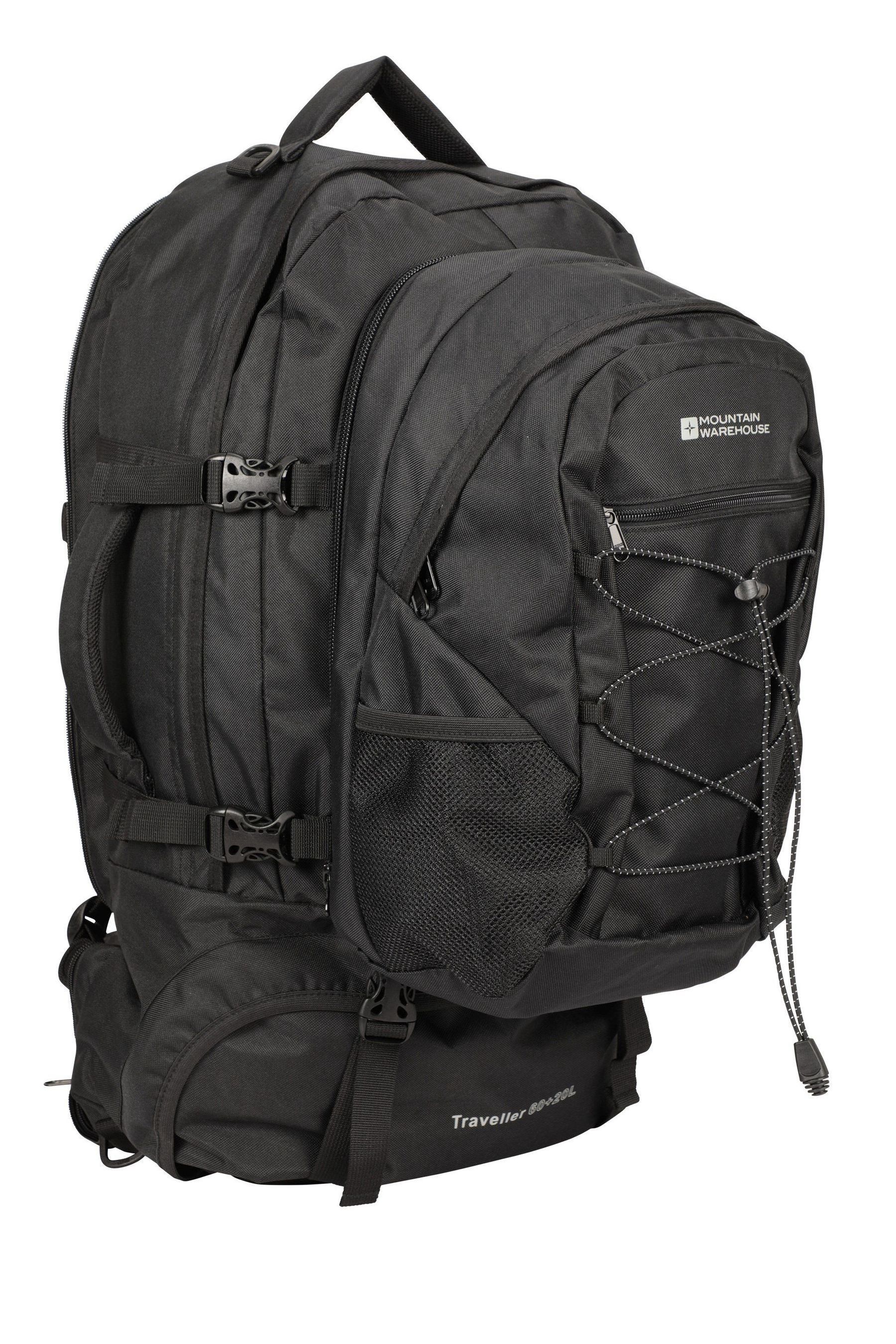 Buy Mountain Warehouse Black Traveller 60 20 Litre Rucksack from Next Canada