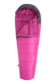 Mountain Warehouse Pink Summit 250 Sleeping Bag - Image 2 of 5