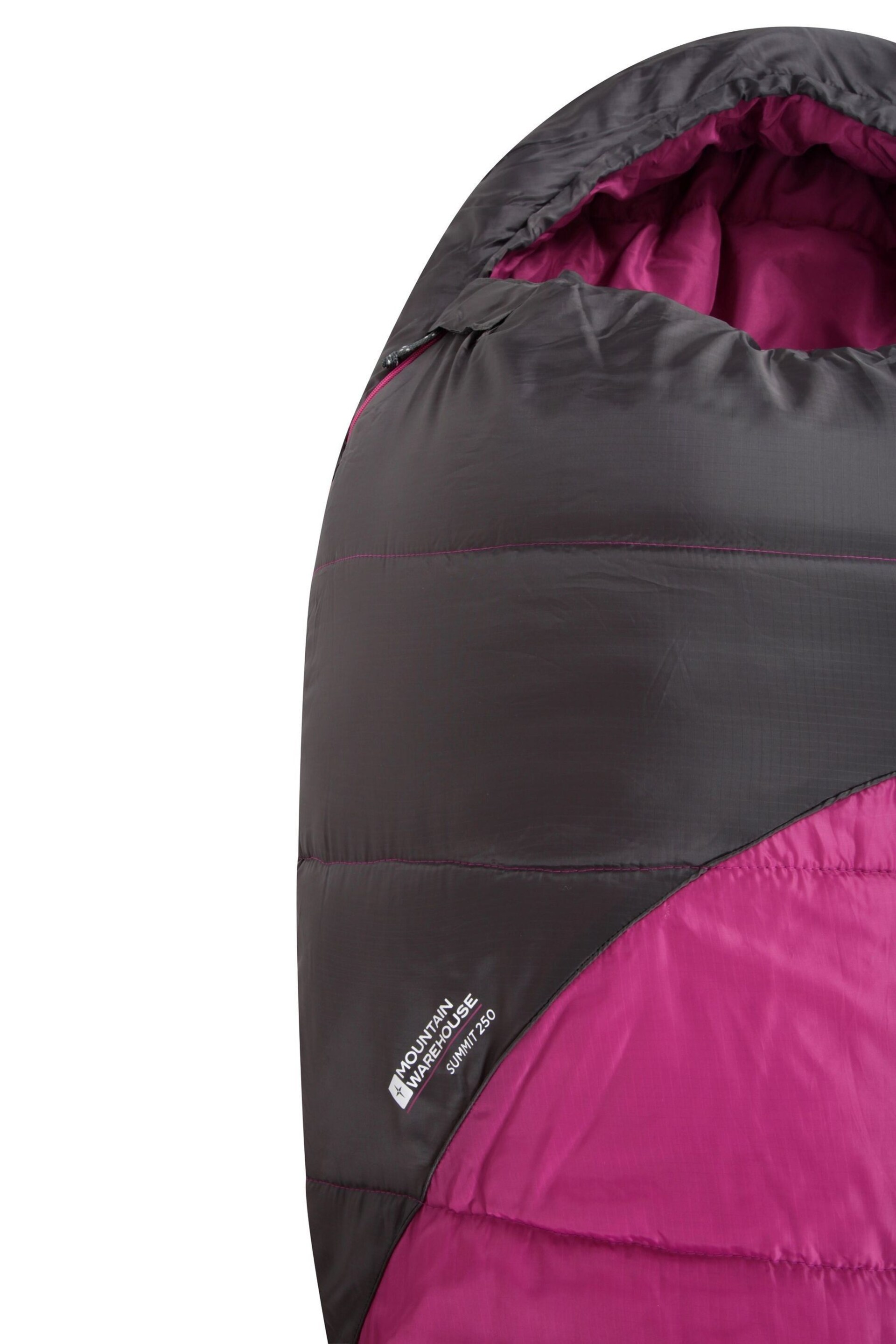 Mountain Warehouse Pink Summit 250 Sleeping Bag - Image 5 of 5