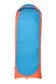 Mountain Warehouse Orange Microlite 500 Summer Sleeping Bag - Image 1 of 3