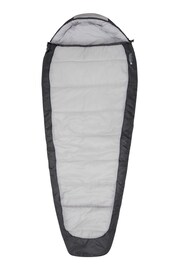 Mountain Warehouse Black Microlite 1400 Sleeping Bag - Image 3 of 6