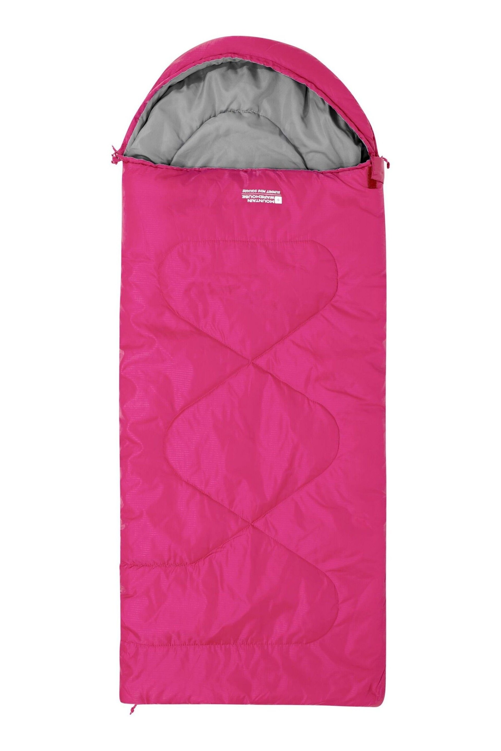 Mountain Warehouse Pink Summit Mini Summer Sleeping Bag - Image 3 of 3