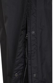 Mountain Warehouse Black Downpour Mens Waterproof Trousers - Short Length - Image 5 of 6