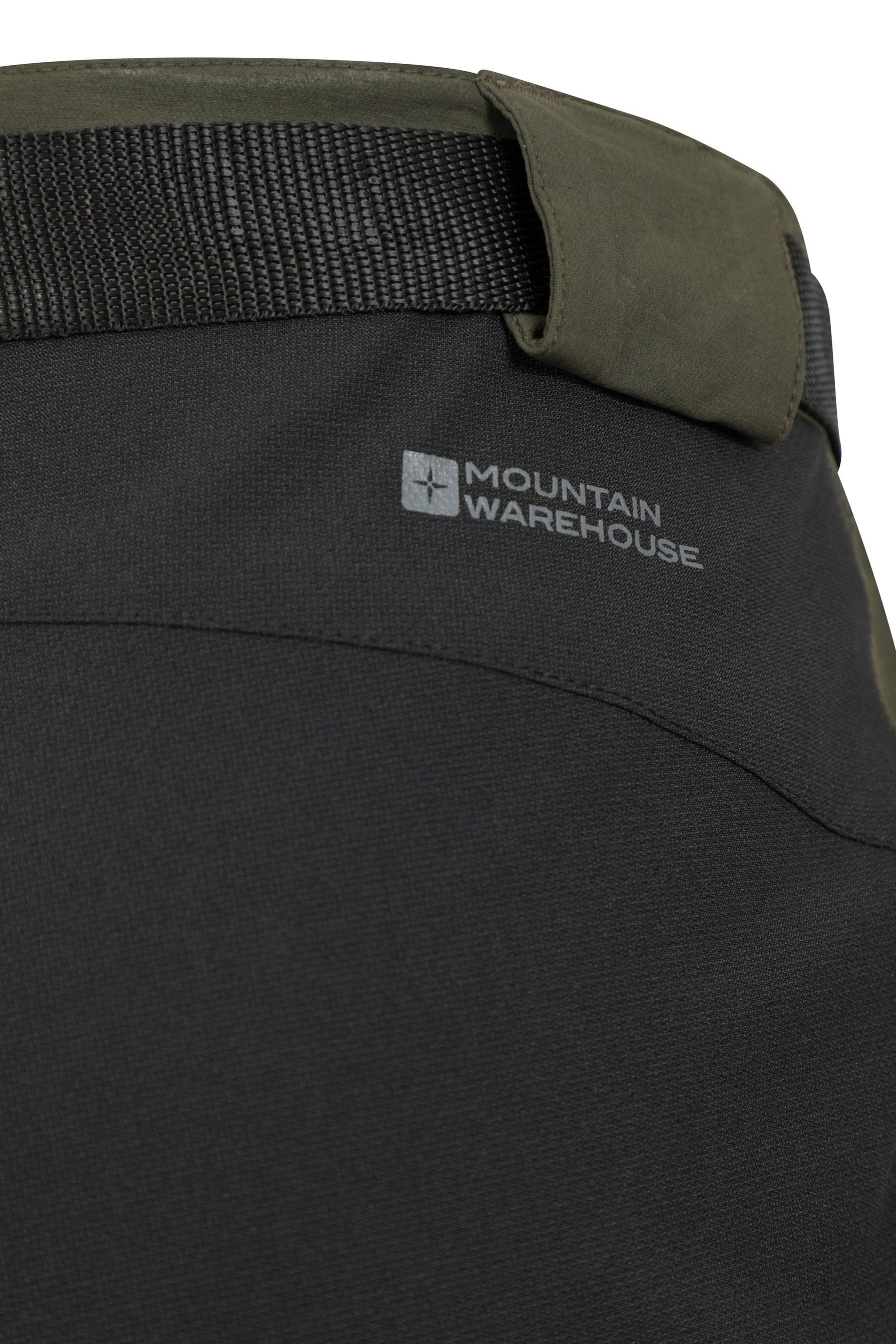 Buy Mountain Warehouse Black Downpour Mens Waterproof Trousers Short Length from Next Luxembourg