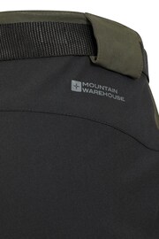 Mountain Warehouse Black Downpour Mens Waterproof Trousers - Short Length - Image 6 of 6