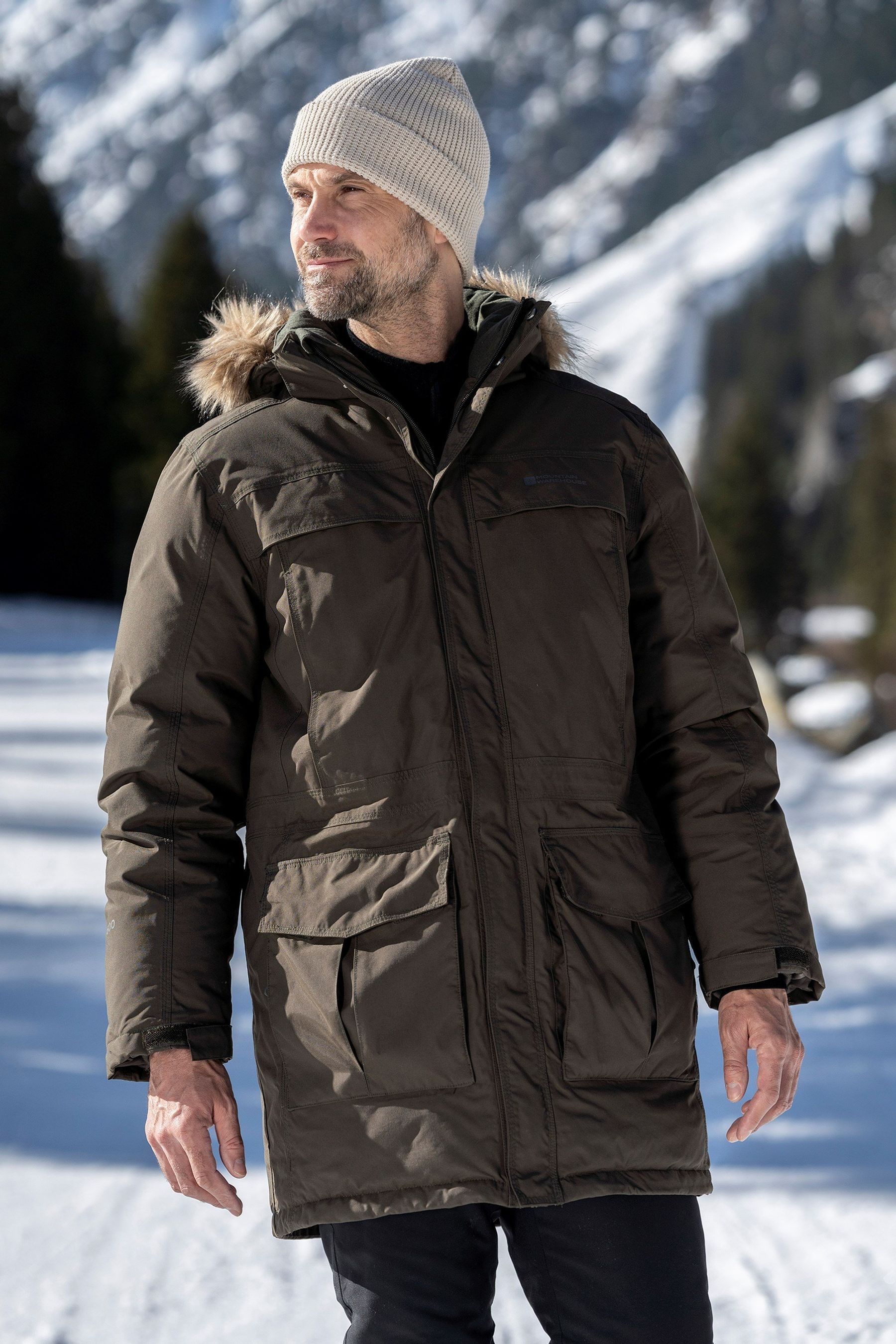 Buy Mountain Warehouse Green Mens Antarctic Extreme Waterproof Down Jacket from Next Germany
